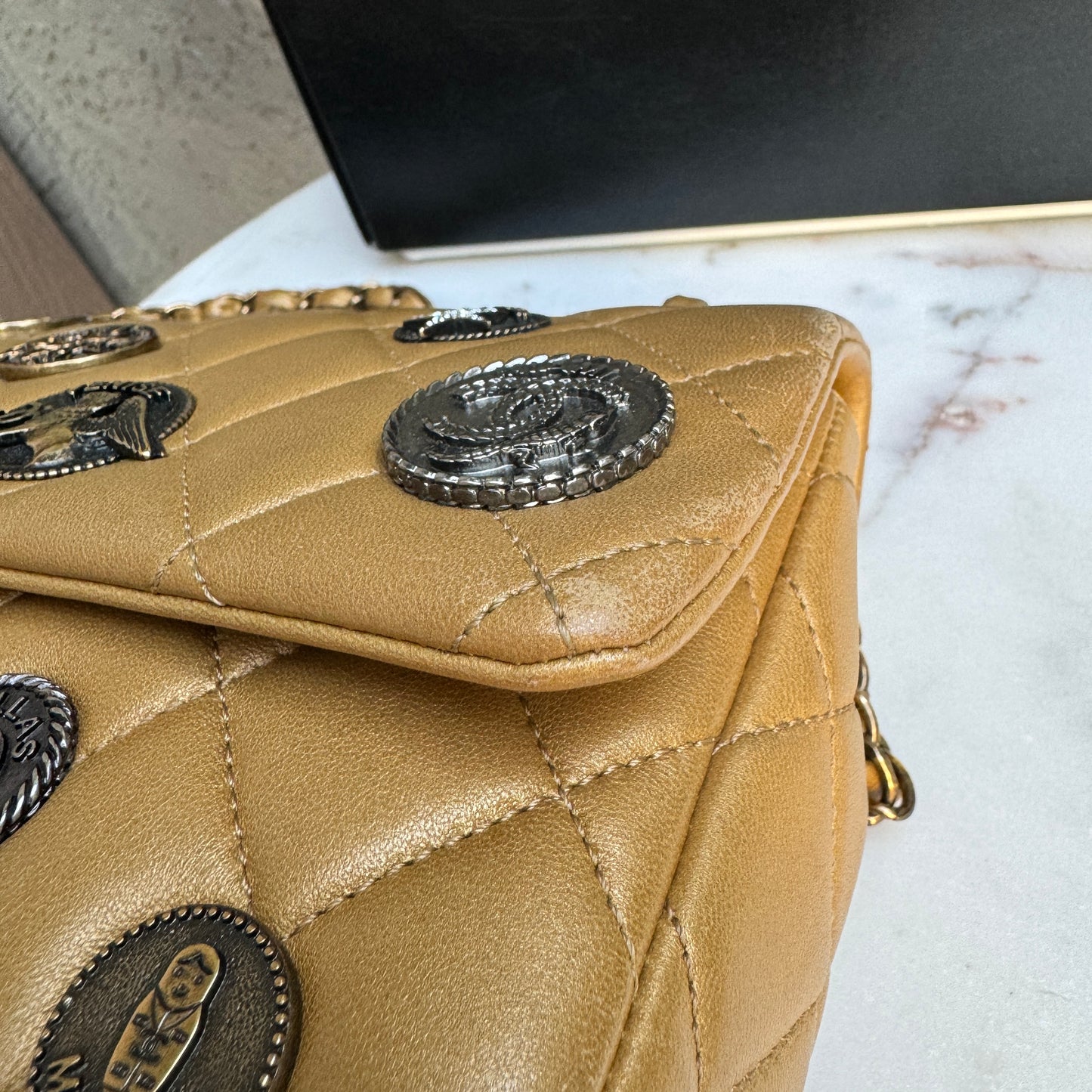 Chanel Limited Edition Paris-Dubai Medallions Single Flap Bag