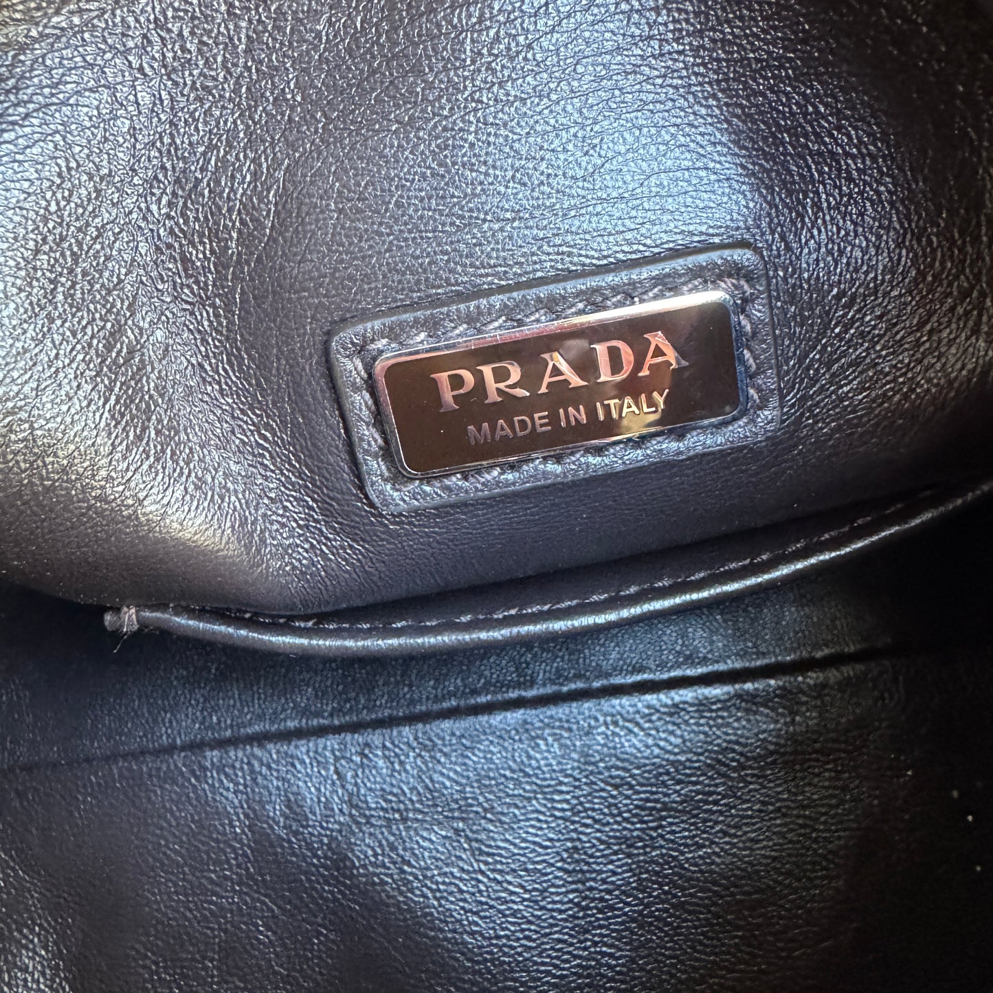 Prada Nappa Leather Shoulder Bag