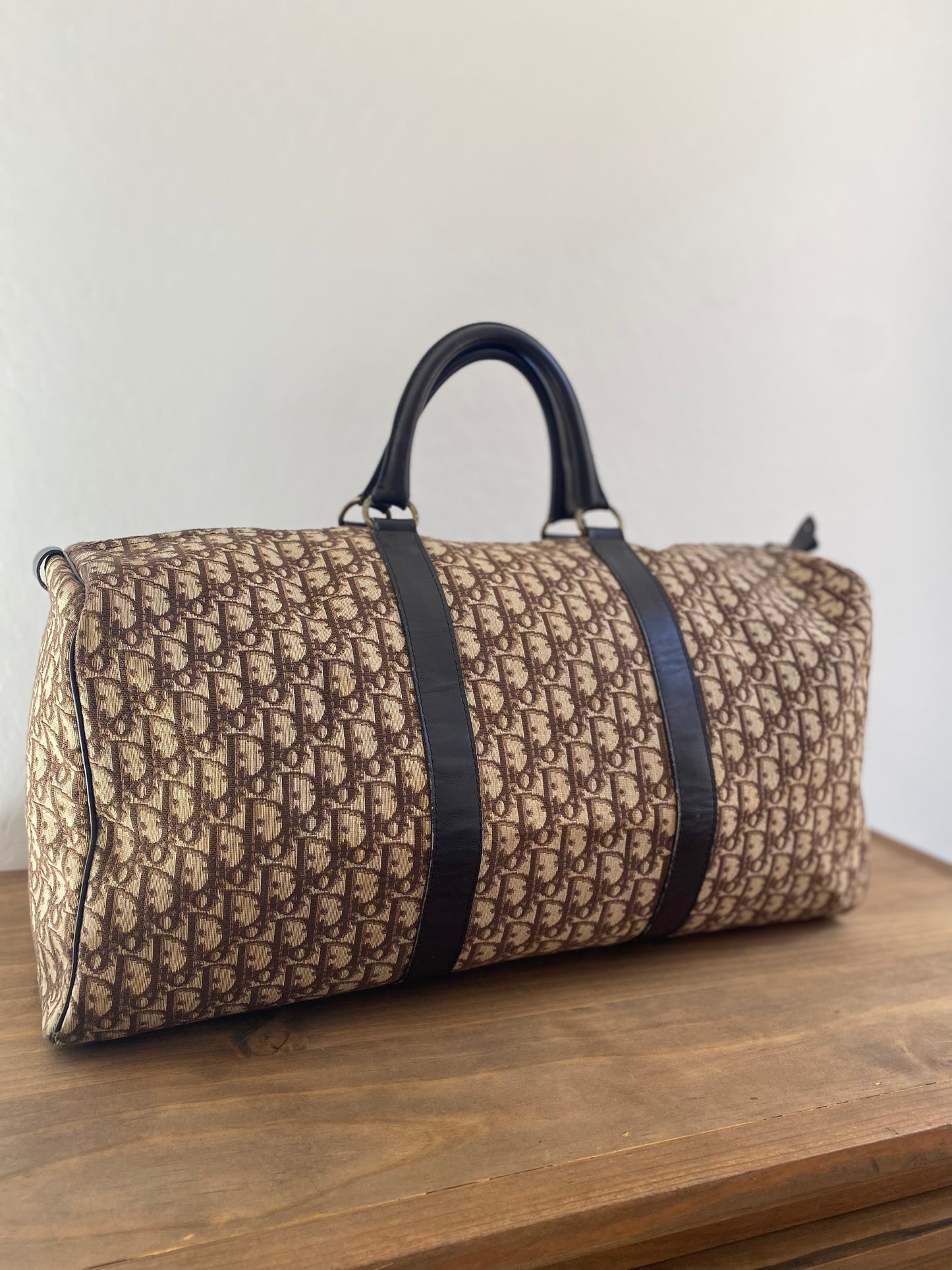 Christian Dior Vintage Monogram Canvas Keepall