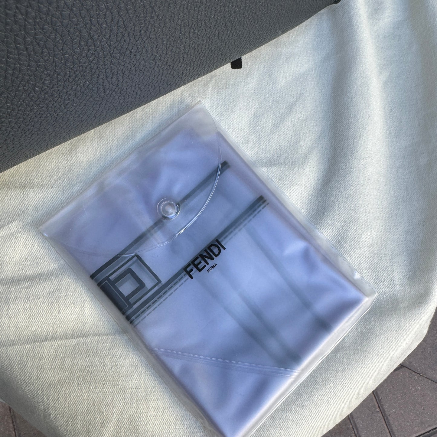 Fendi Cuoio Romano Selleria Leather Peekaboo Bag