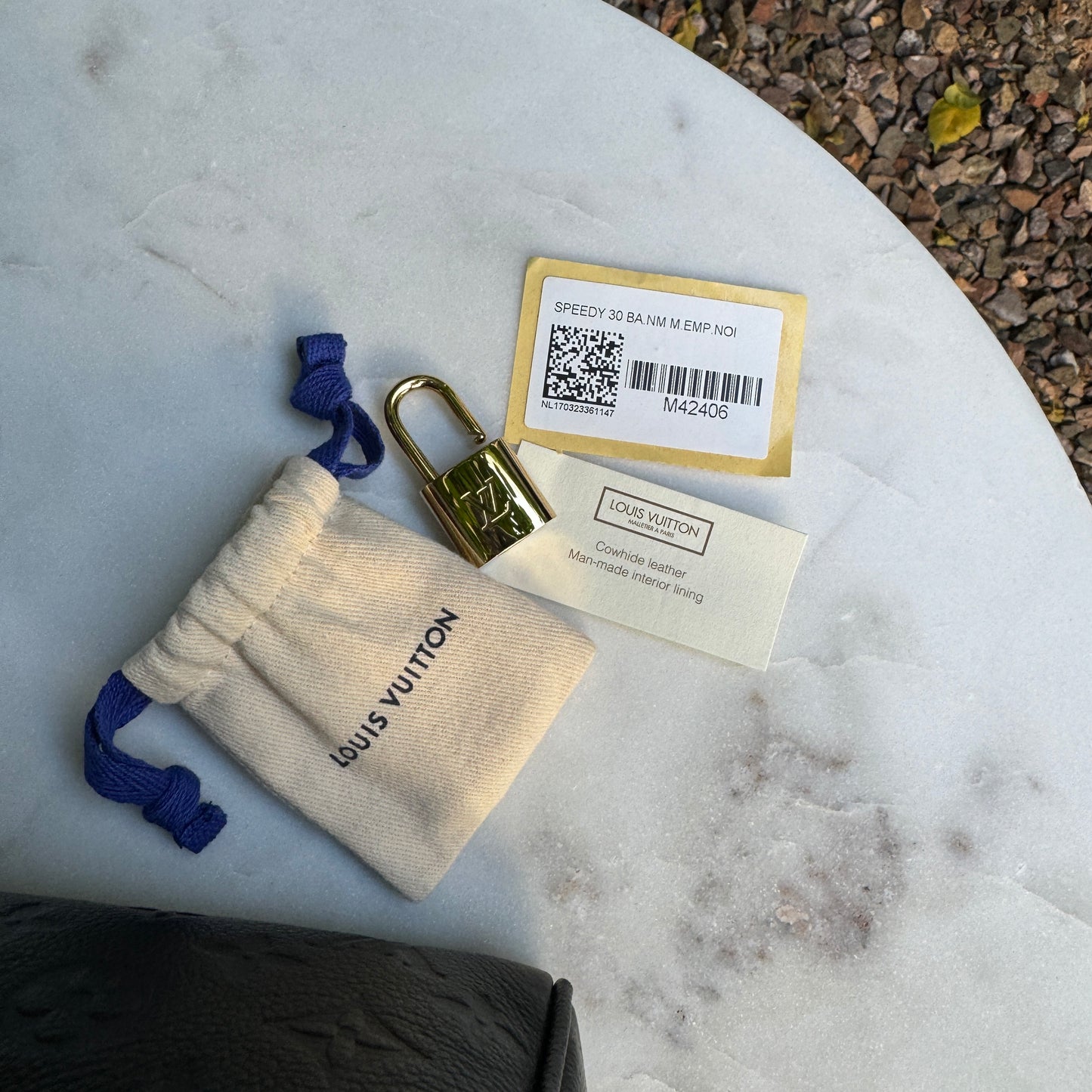 Louis Vuitton Empreinte Speedy Bandouliere 30