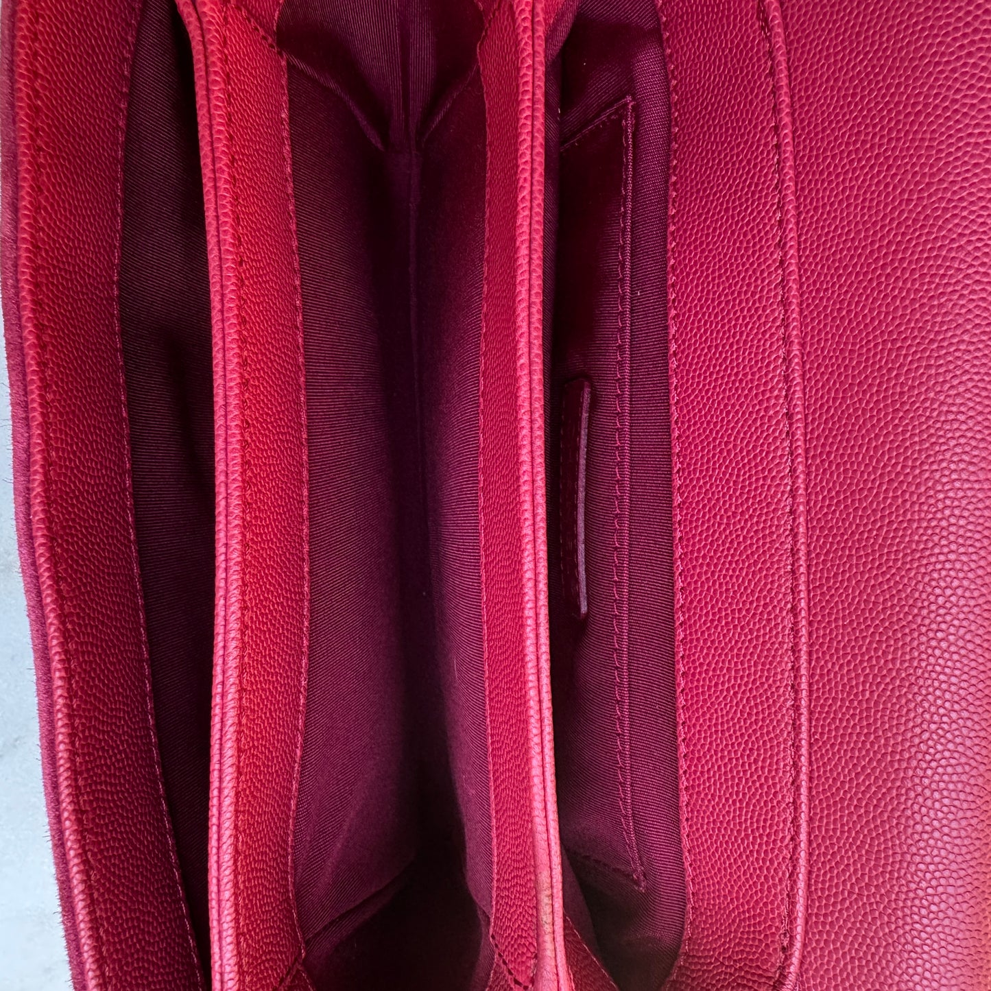 Chanel Lady Coco Caviar & Suede Leather WOC Crossbody