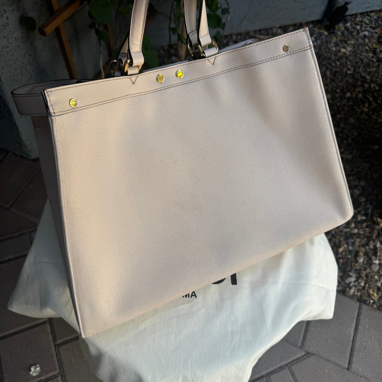 Fendi Zucca Peekaboo X-Tote