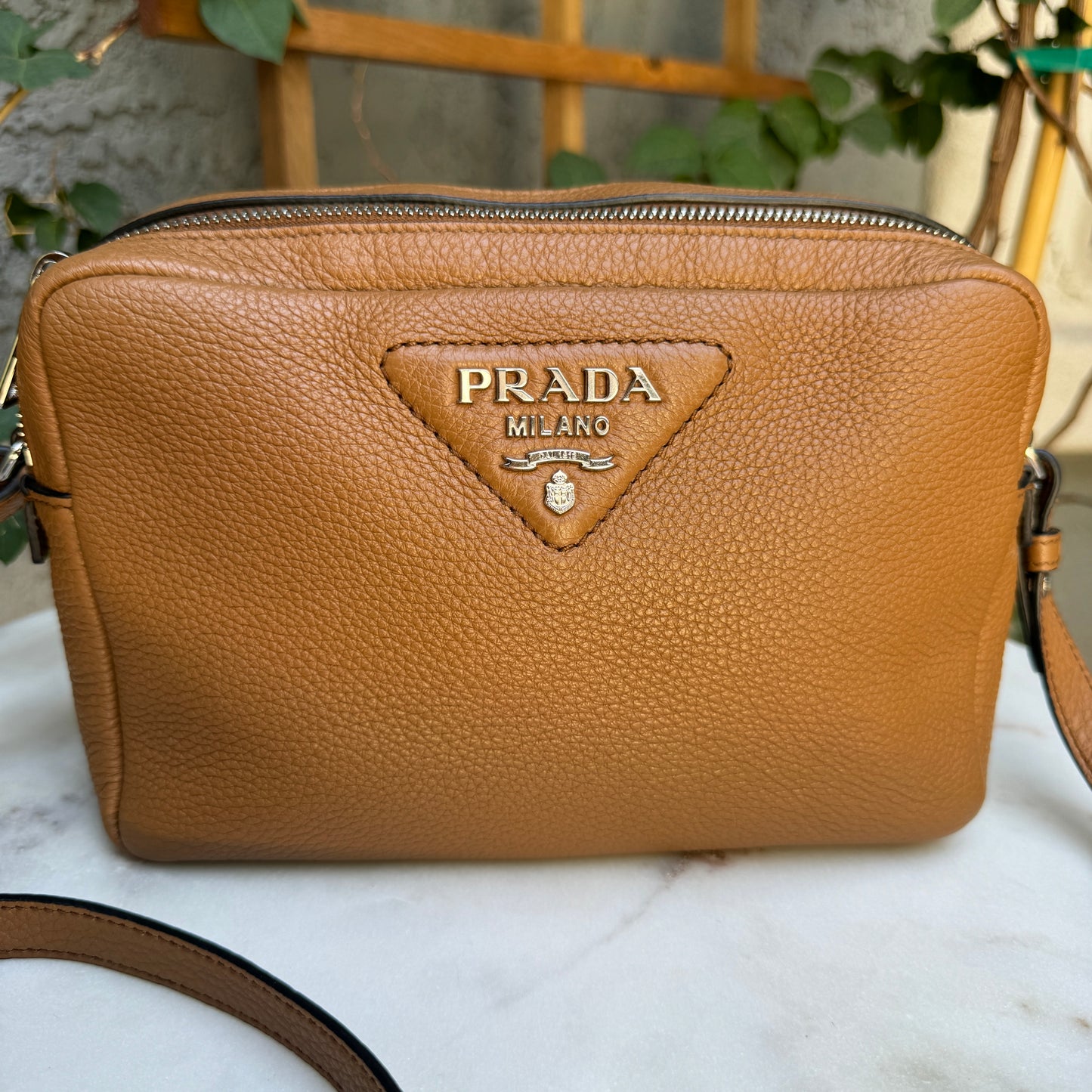 Prada Double Zip Camera Crossbody