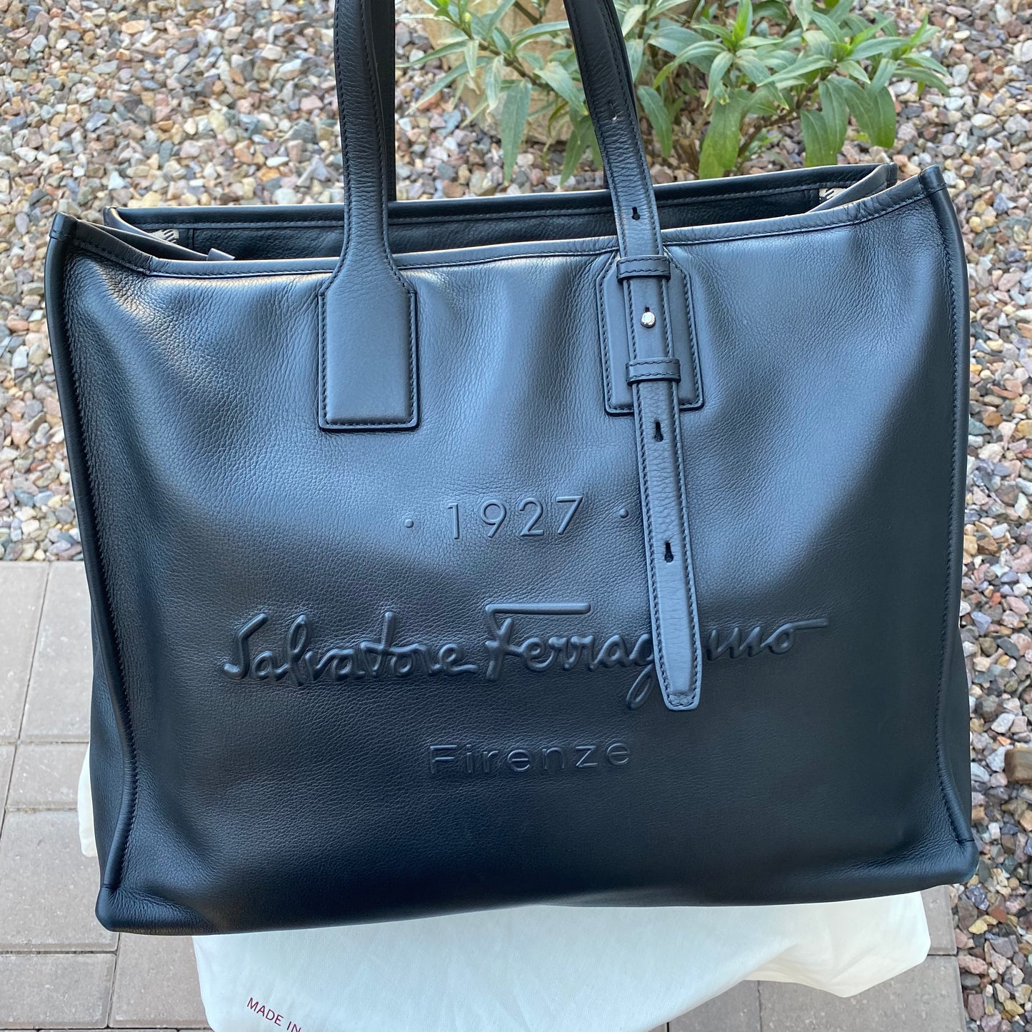 Salvatore Ferragamo Large Soft Leather Tote