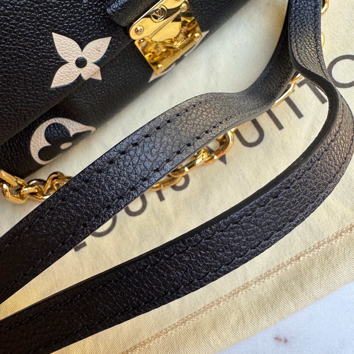 Louis Vuitton Giant Bicolor Monogram Empreinte Favorite NM Crossbody
