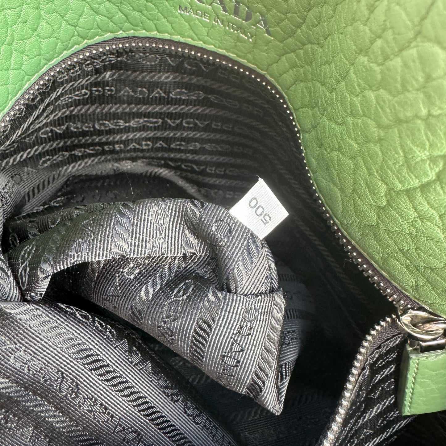 Prada Runway A4 SS Full-Grain Leather Bag