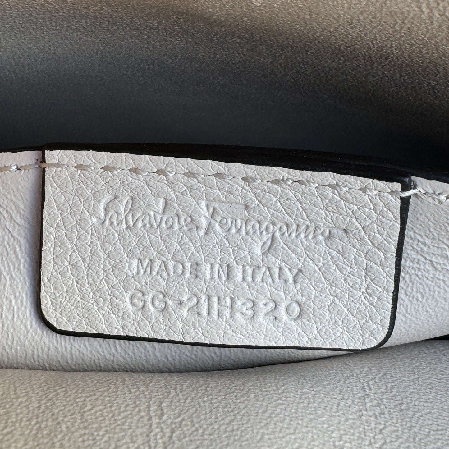 Salvatore Ferragamo Calfskin Margot Top Handle Shoulder Bag