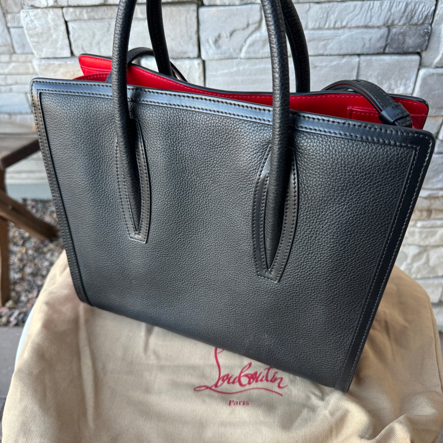 Christian Louboutin Medium Paloma Leather Tote