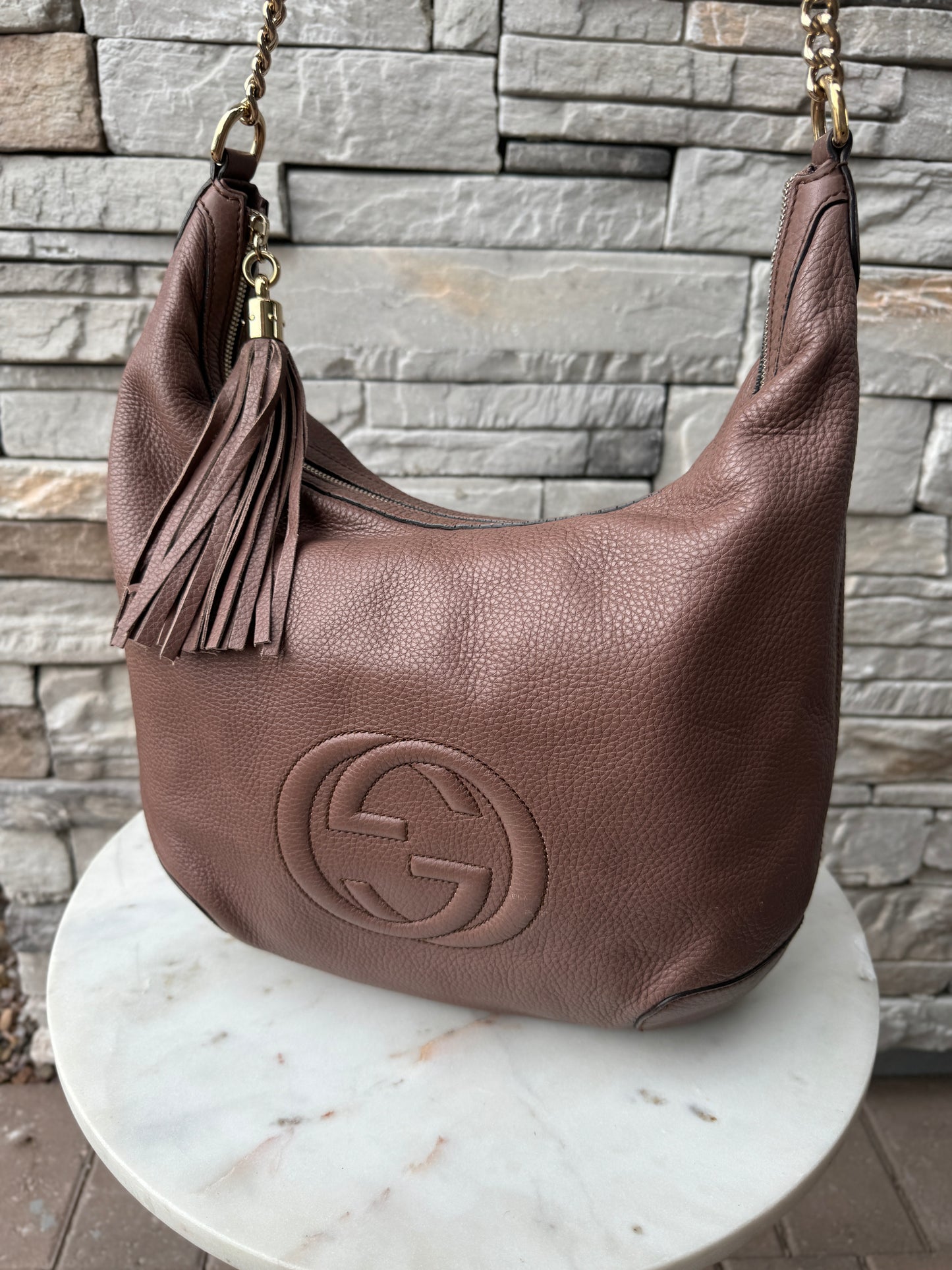 Gucci Medium Soho Chain Hobo