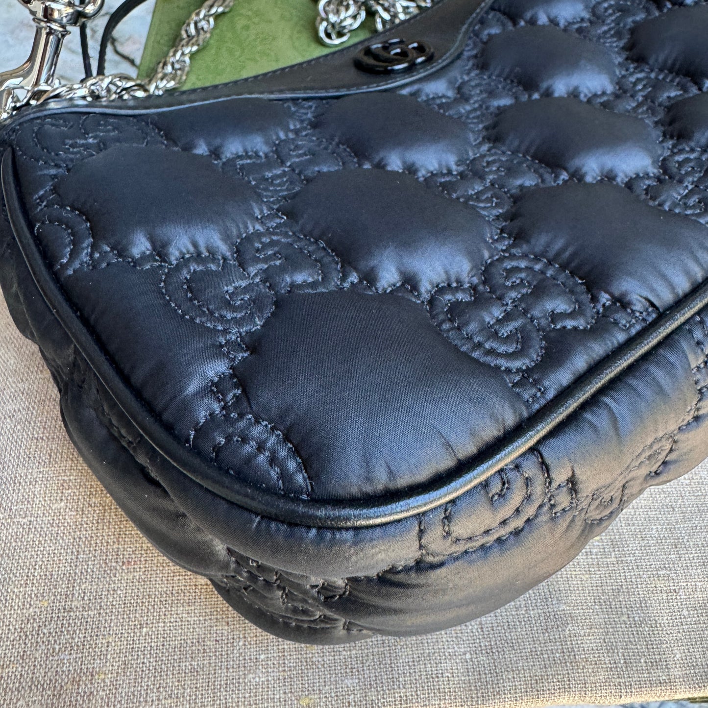 Gucci Matelasse Nylon GG Quilted Crossbody