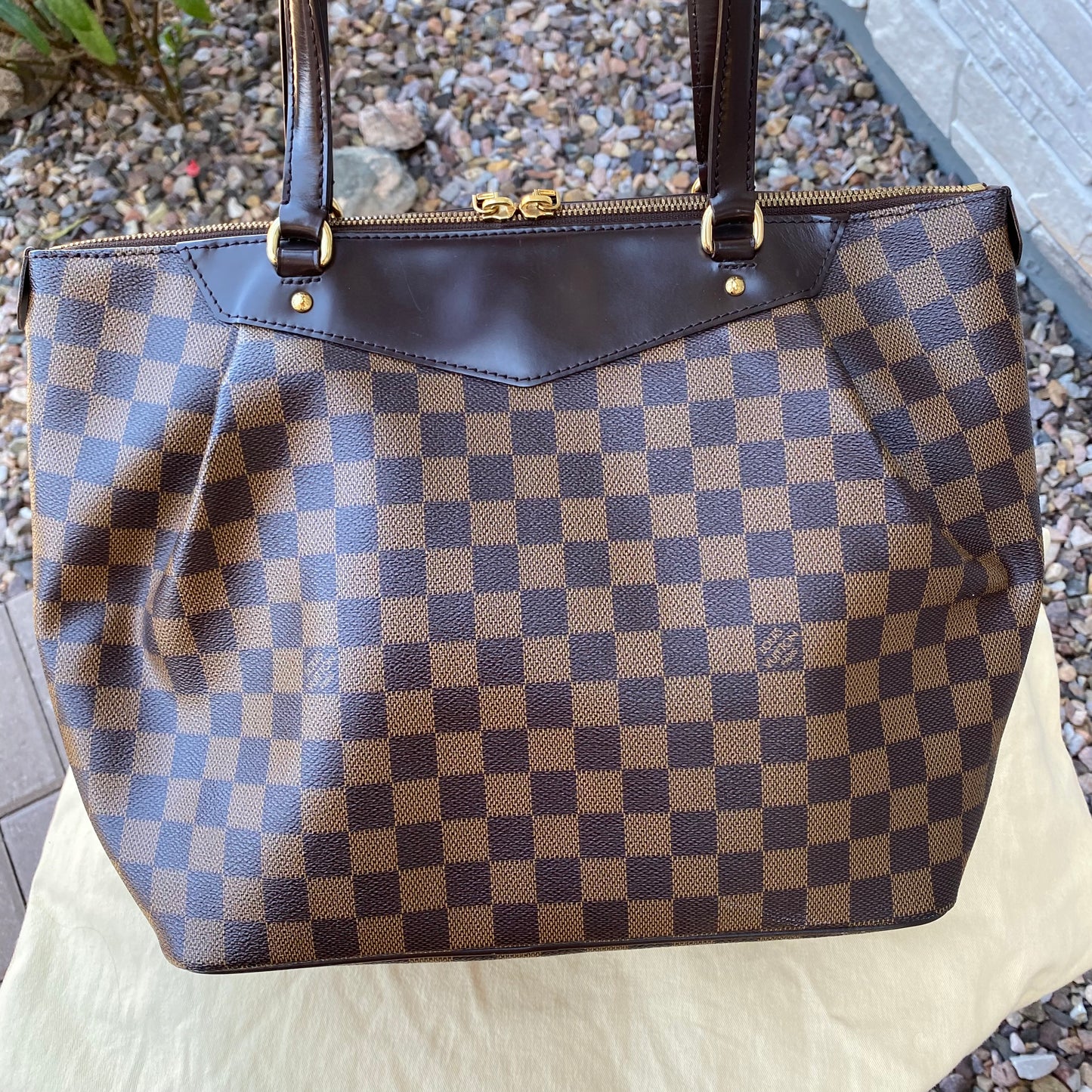 Louis Vuitton Westminster GM Damier Ebene Tote