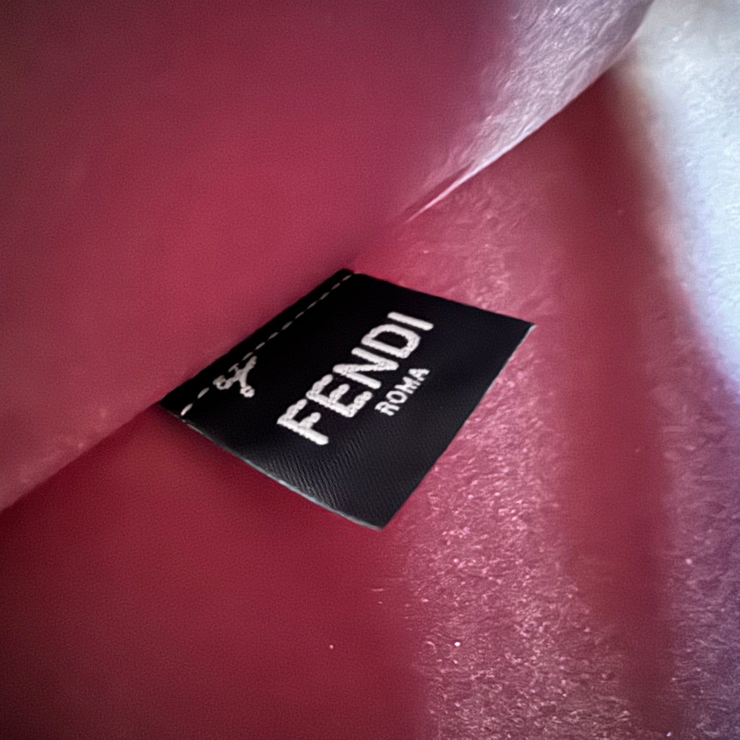 Fendi Zucca Monogram Coated Canvas and Leather Peekaboo Defender