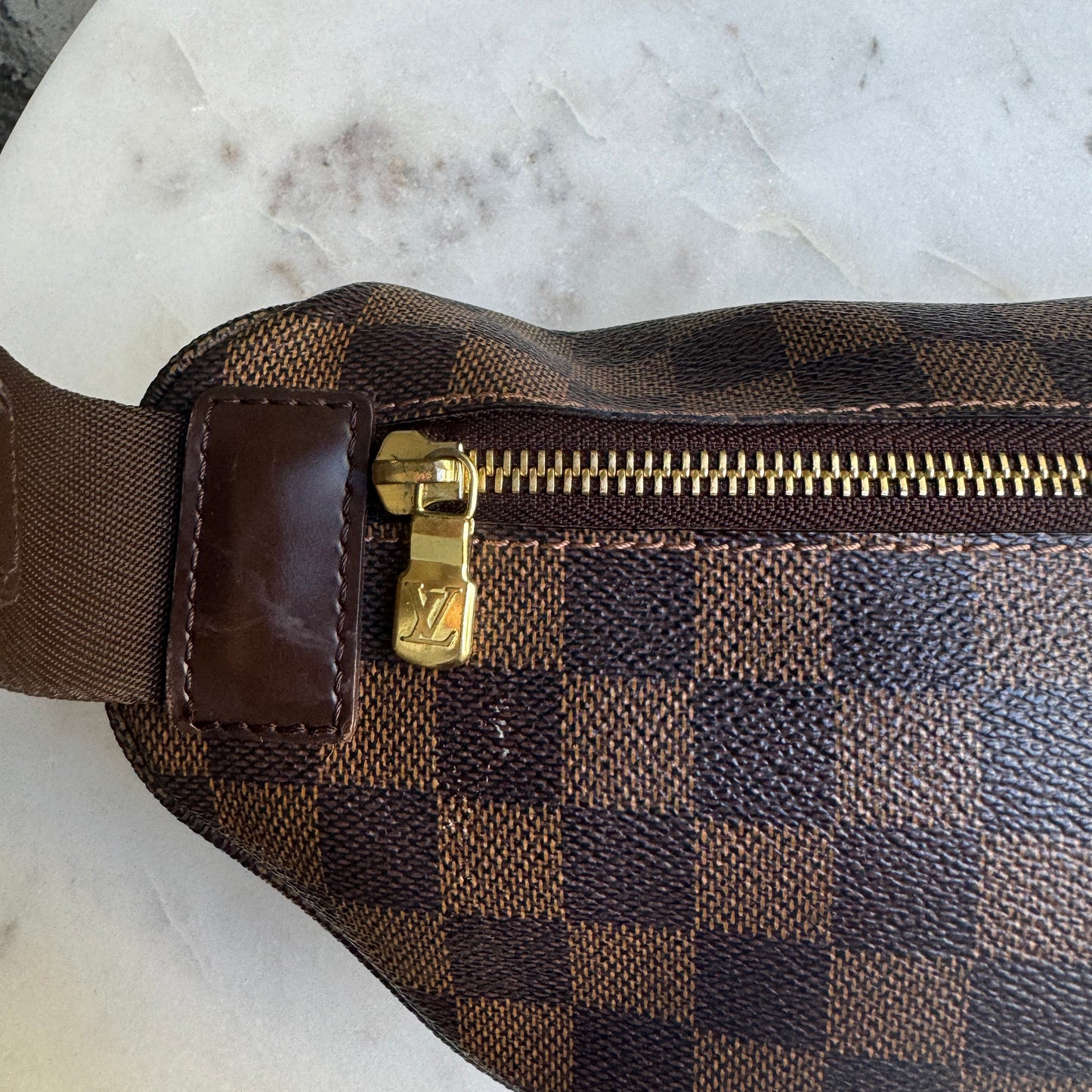 Louis Vuitton Damier Ebene Melville Belt Bag