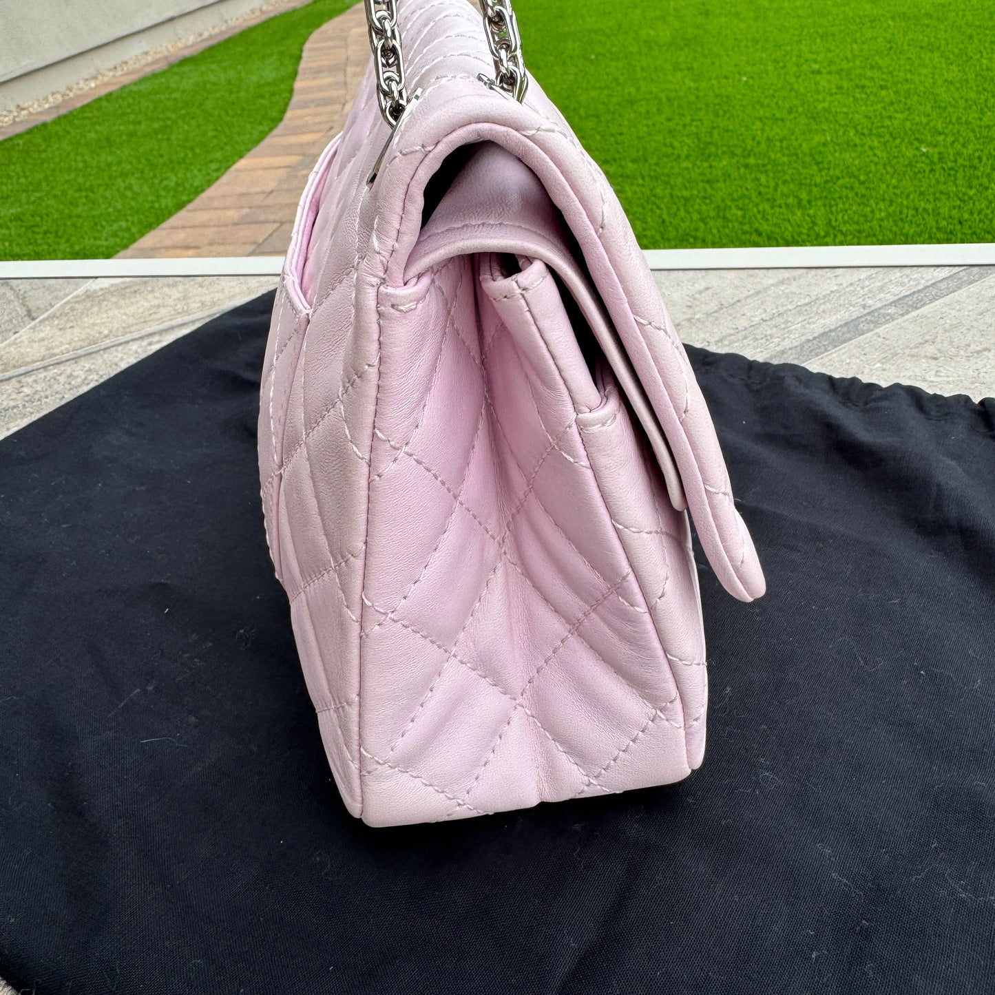 Chanel Reissue 226 Double Flap Calfskin Shoulder Bag