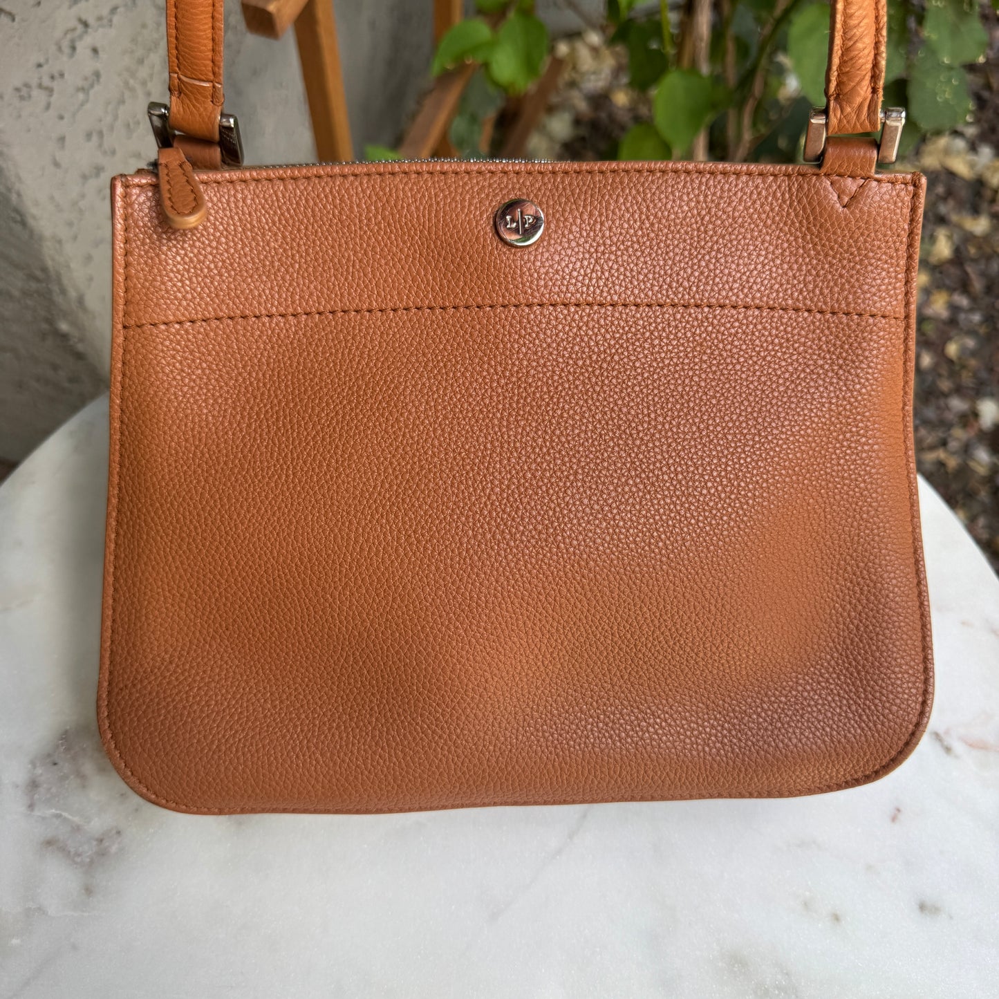 Loro Piana Milky Way Odessa Leather Crossbody