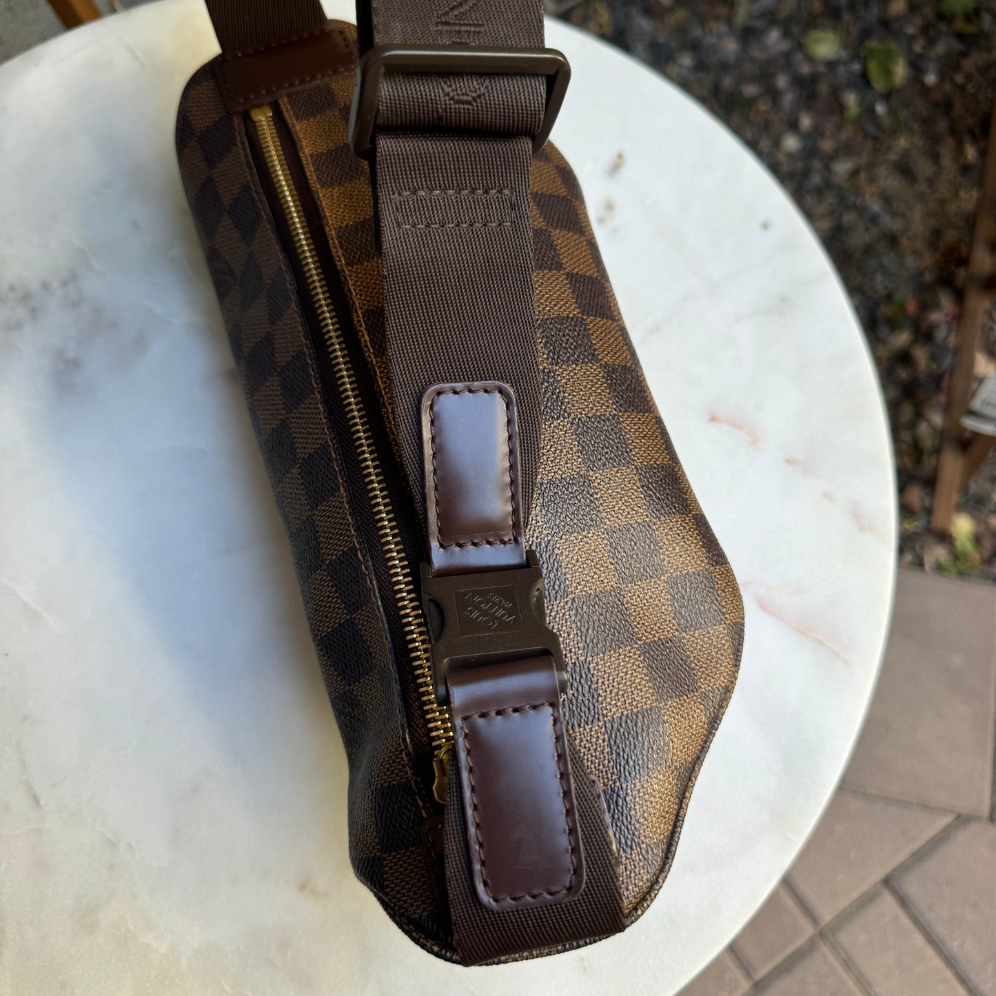 Louis Vuitton Damier Ebene Melville Belt Bag