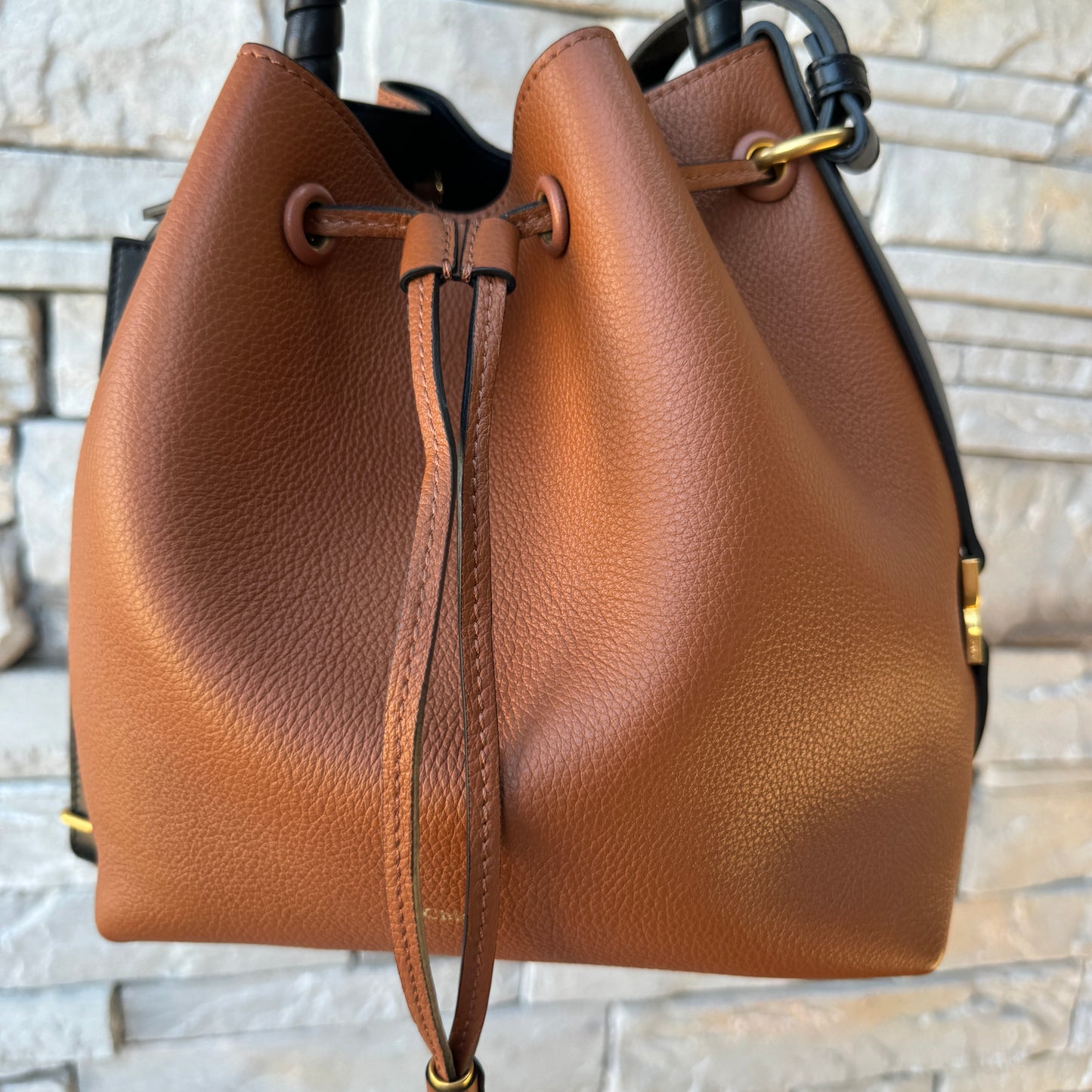 Chloé Marcie Leather Bucket Bag