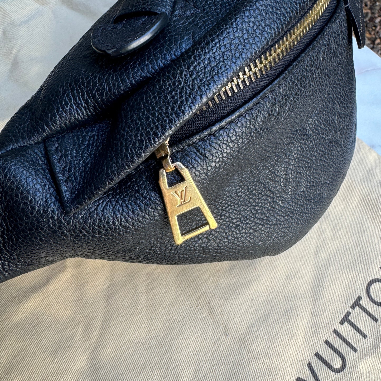 Louis Vuitton Monogram Empreinte Leather Bumbag