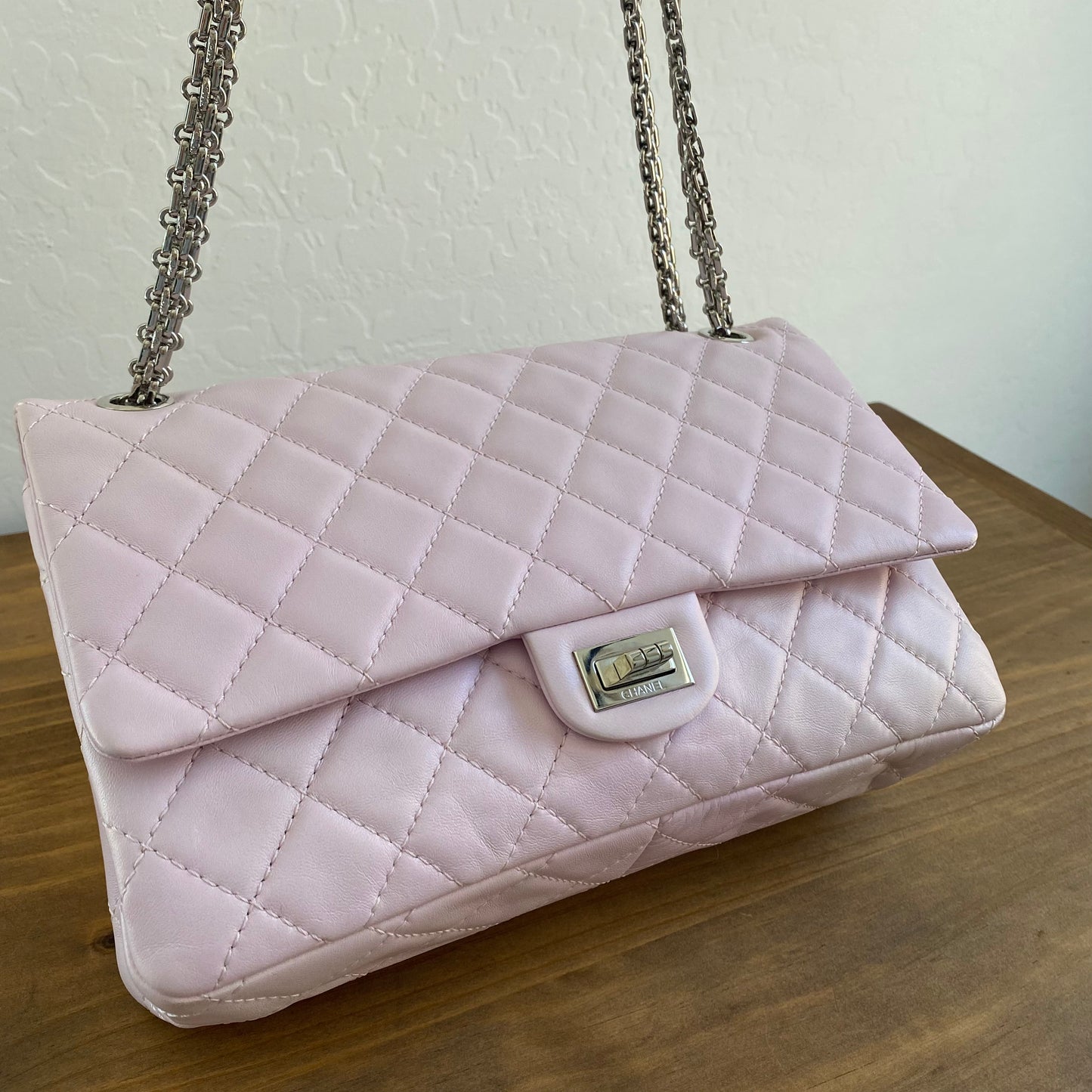 Chanel Reissue 226 Double Flap Calfskin Shoulder Bag