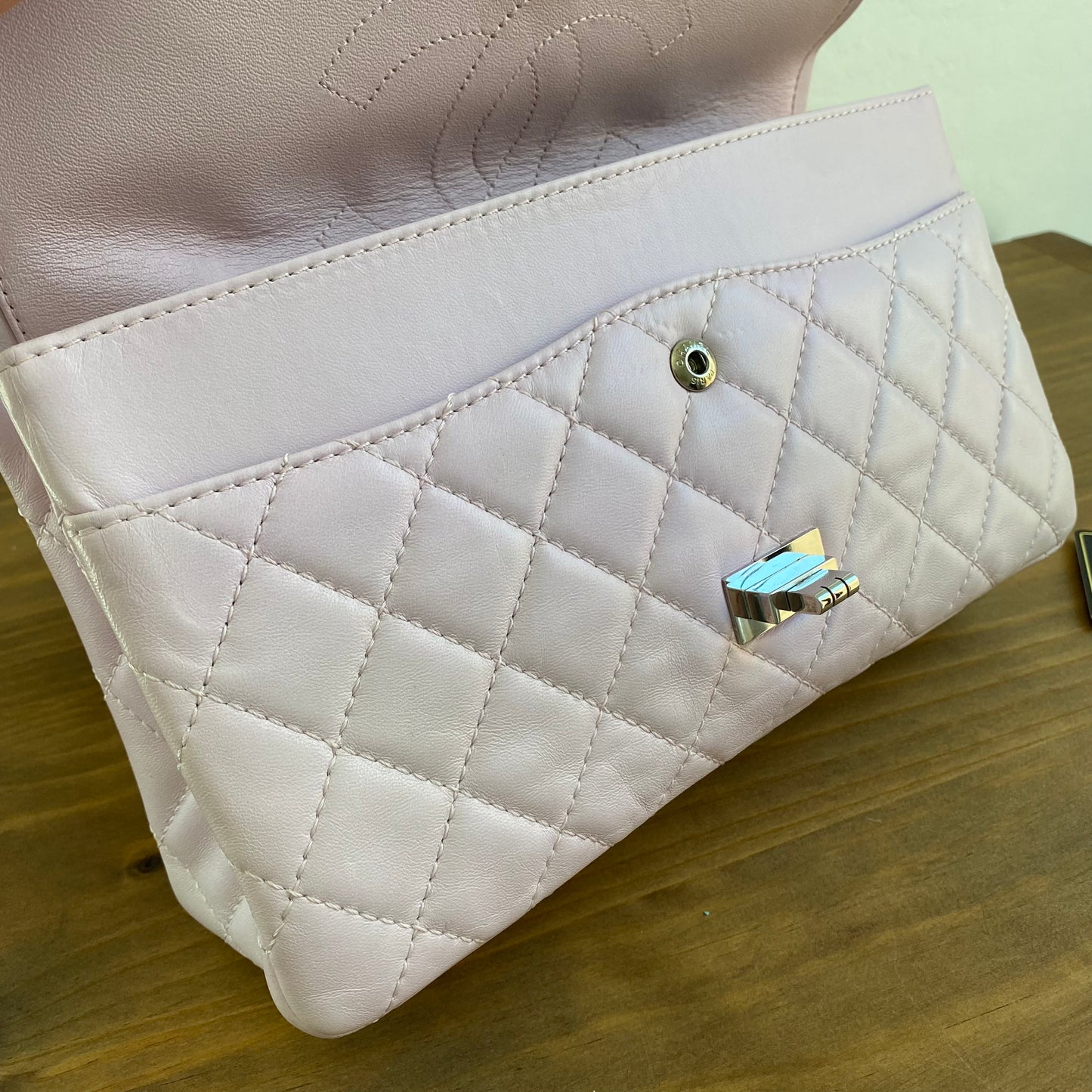 Chanel Reissue 226 Double Flap Calfskin Shoulder Bag
