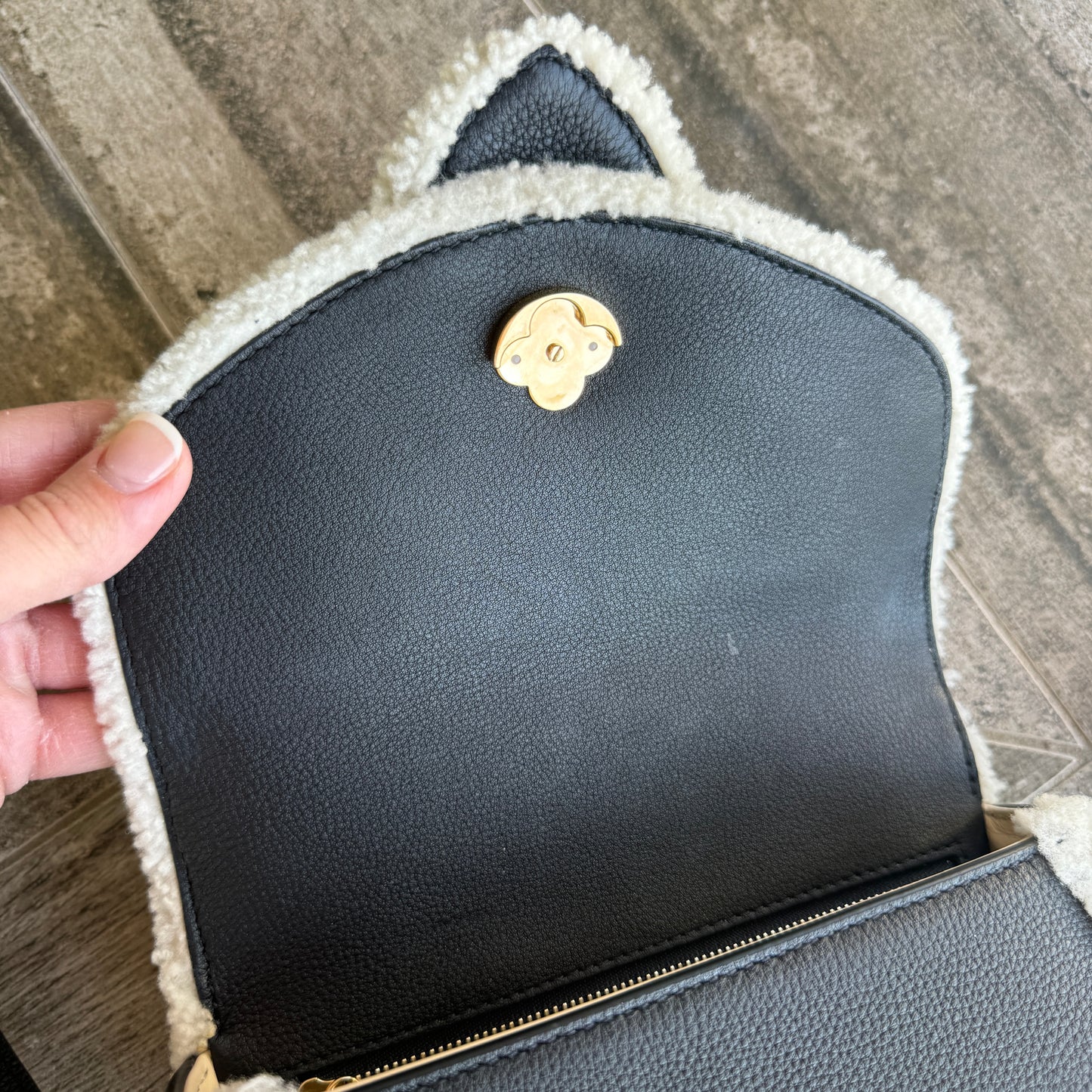 Louis Vuitton Shearling Pont 9 Soft PM