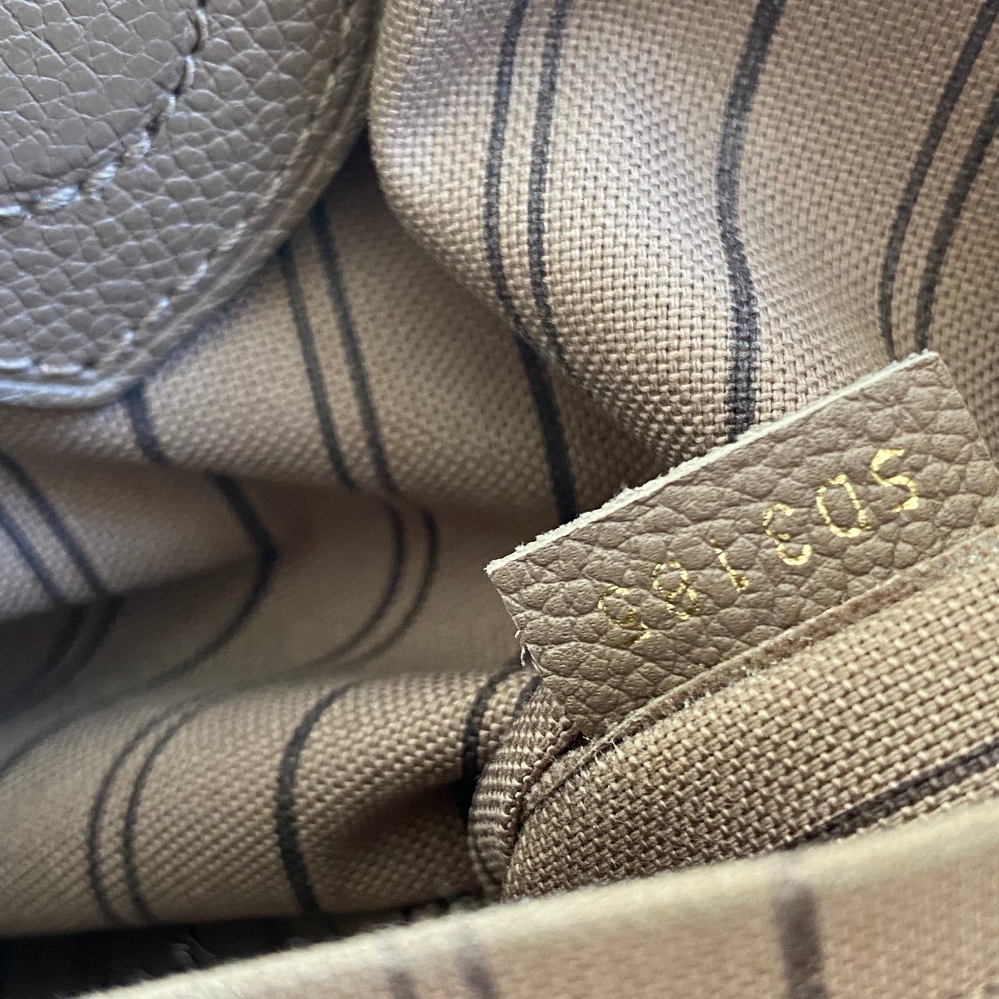 Louis Vuitton Monogram Empreinte Mazarine MM