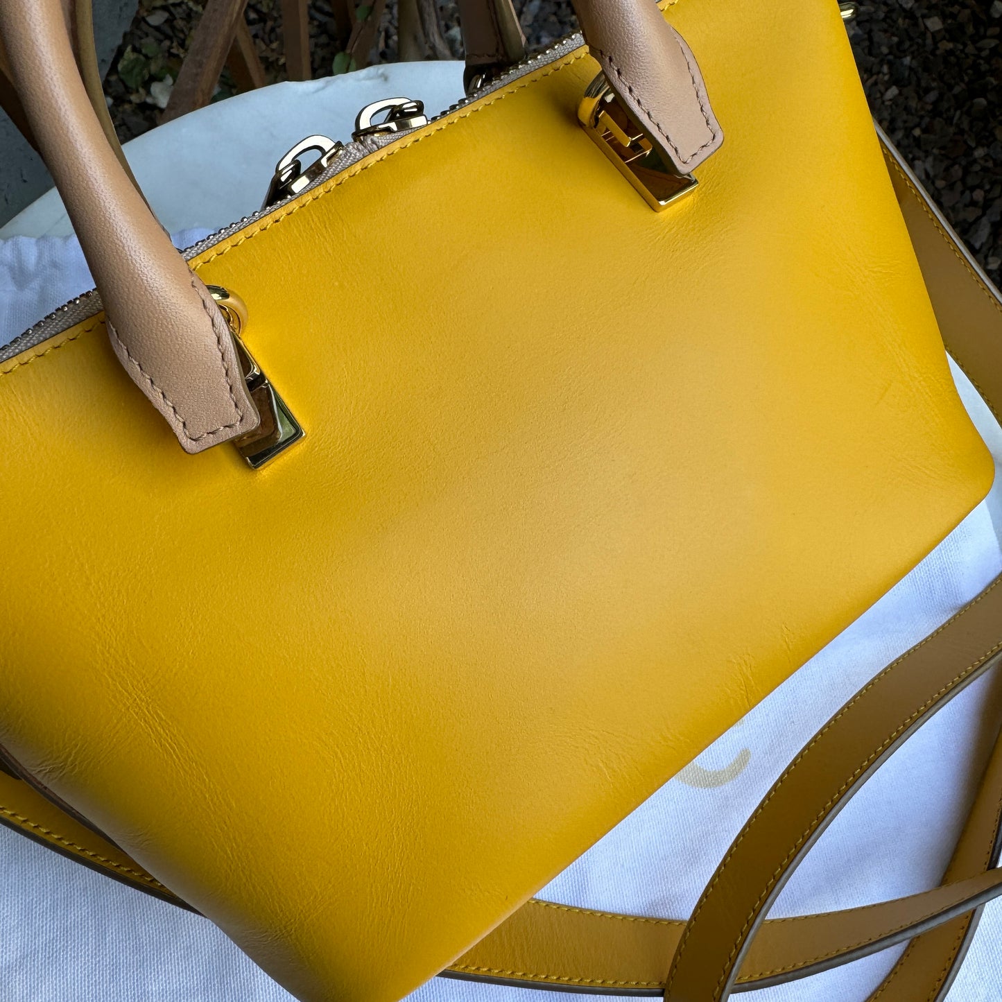 Chloé Mini Baylee Leather Tote