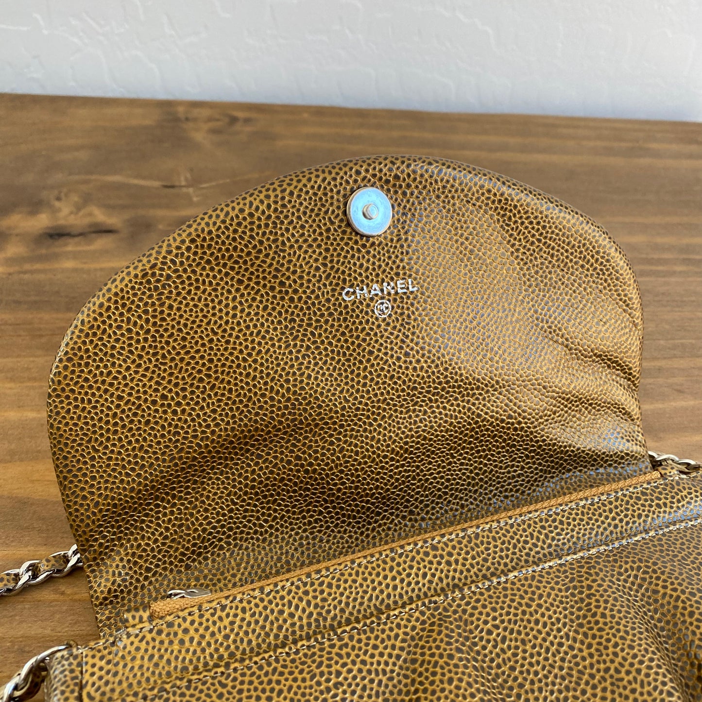 Chanel Caviar Half Moon Crossbody