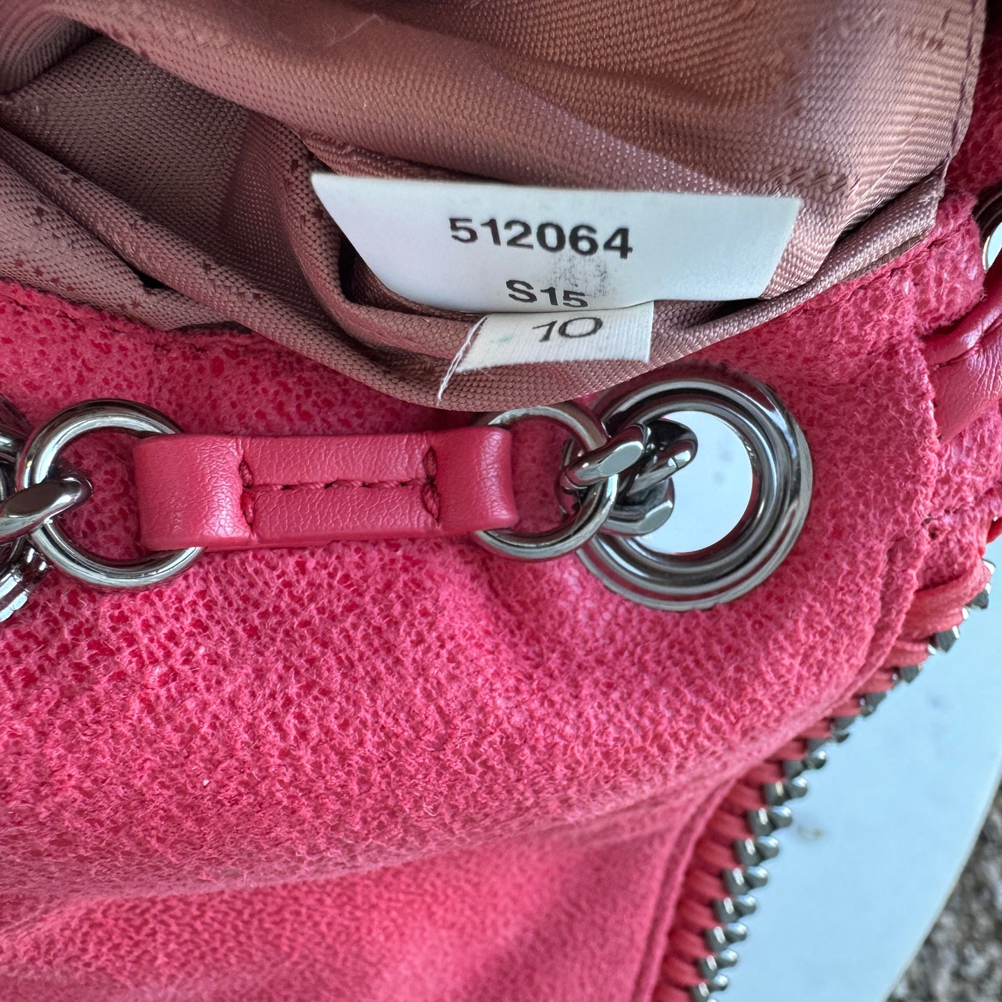 Stella McCartney Shaggy Deer Quilted Mini Falabella Backpack