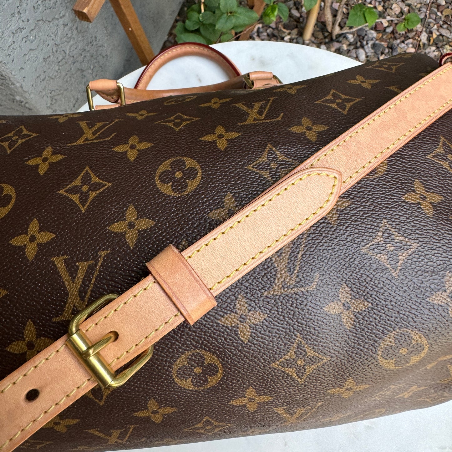 Louis Vuitton Monogram Speedy Bandouliere 30