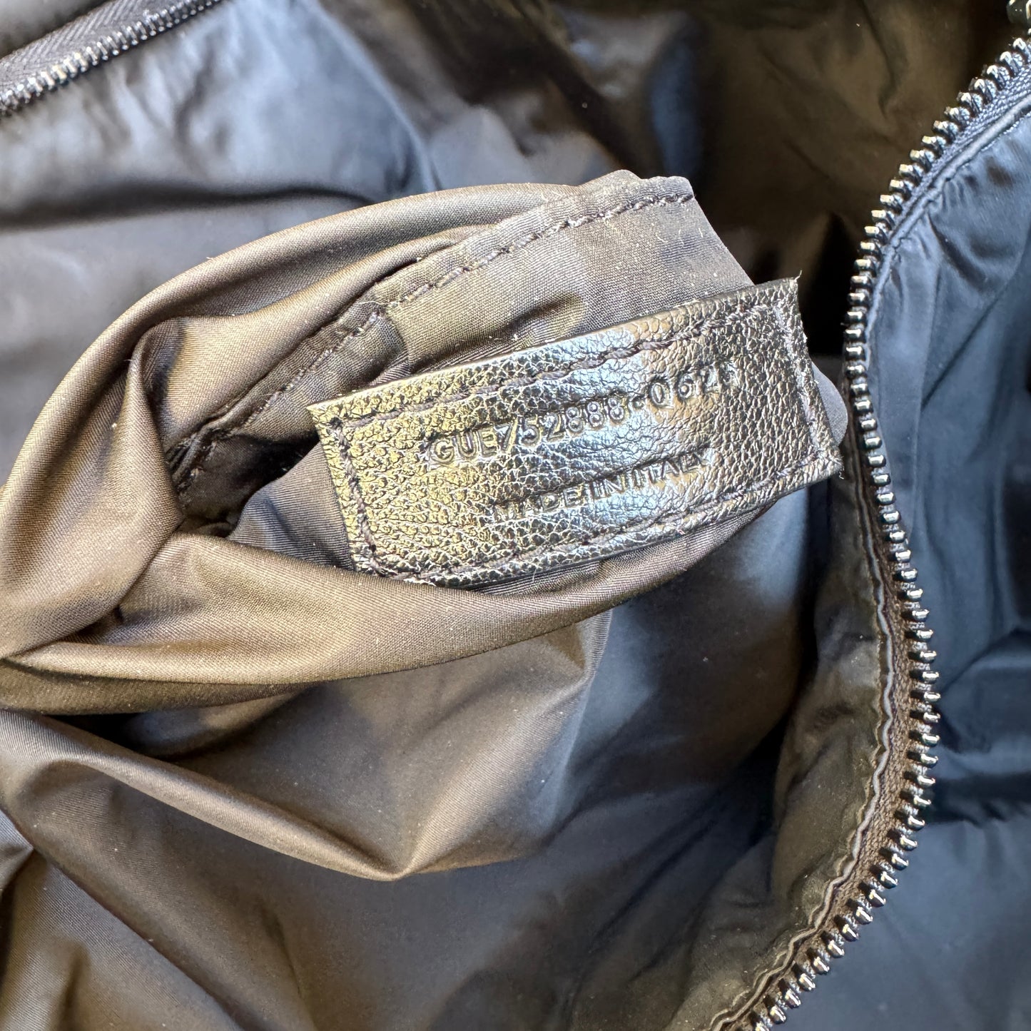 Saint Laurent Nylon Puffer Tote