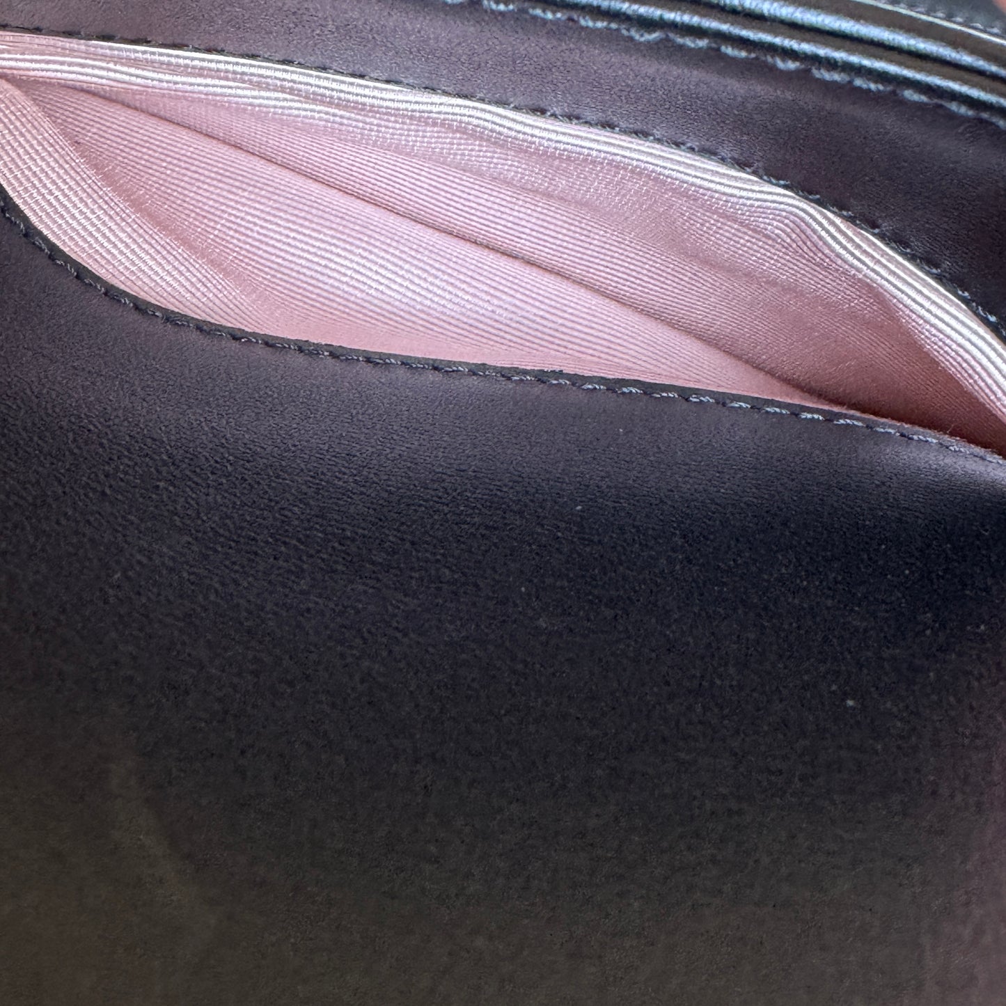 Gucci Arli Leather GG Shoulder Bag
