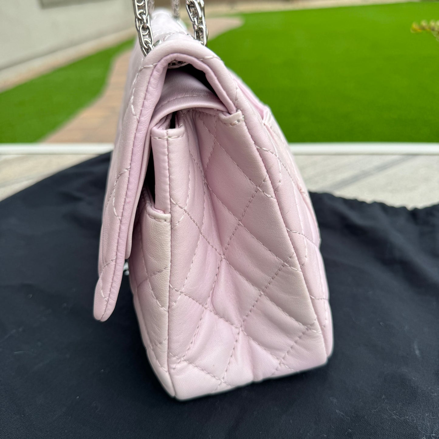Chanel Reissue 226 Double Flap Calfskin Shoulder Bag