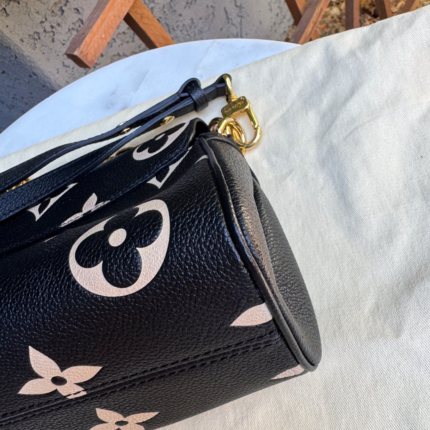 Louis Vuitton Giant Bicolor Monogram Empreinte Favorite NM Crossbody