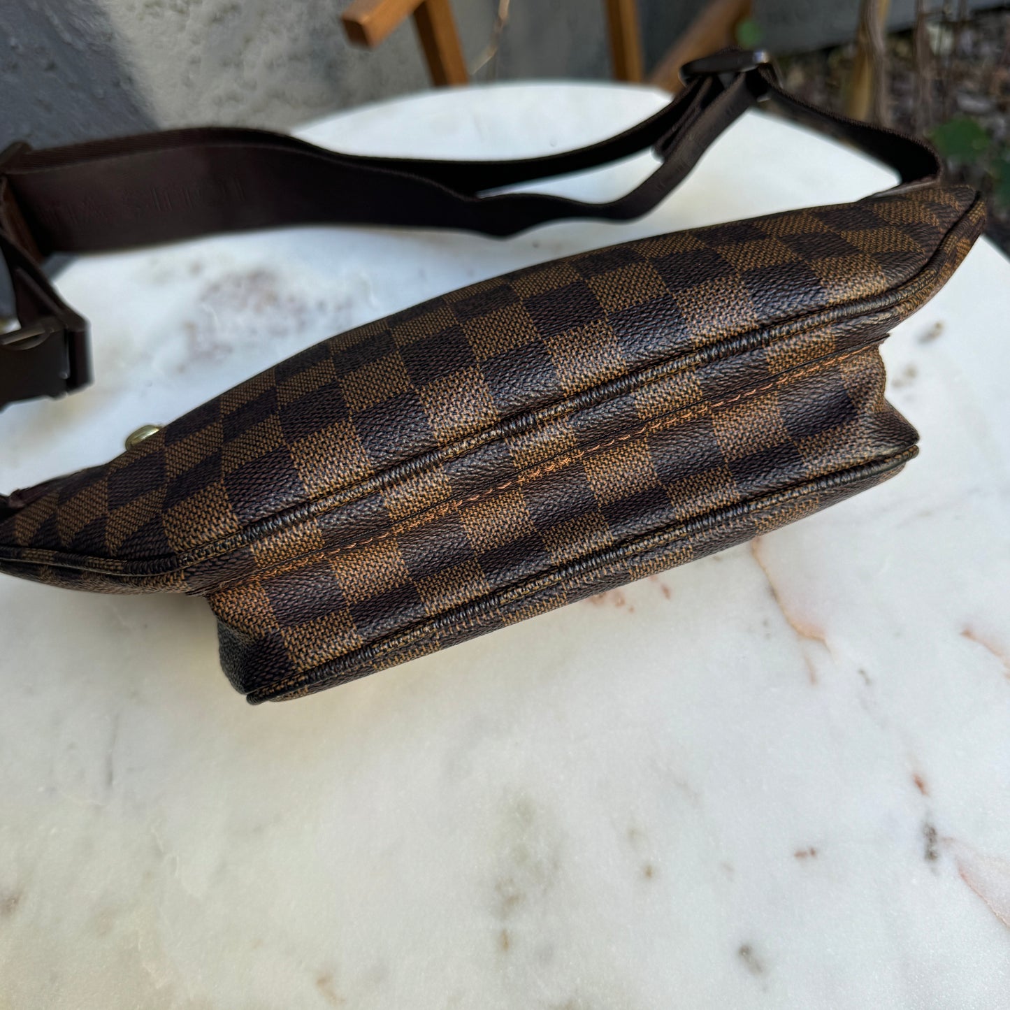 Louis Vuitton Damier Ebene Melville Belt Bag