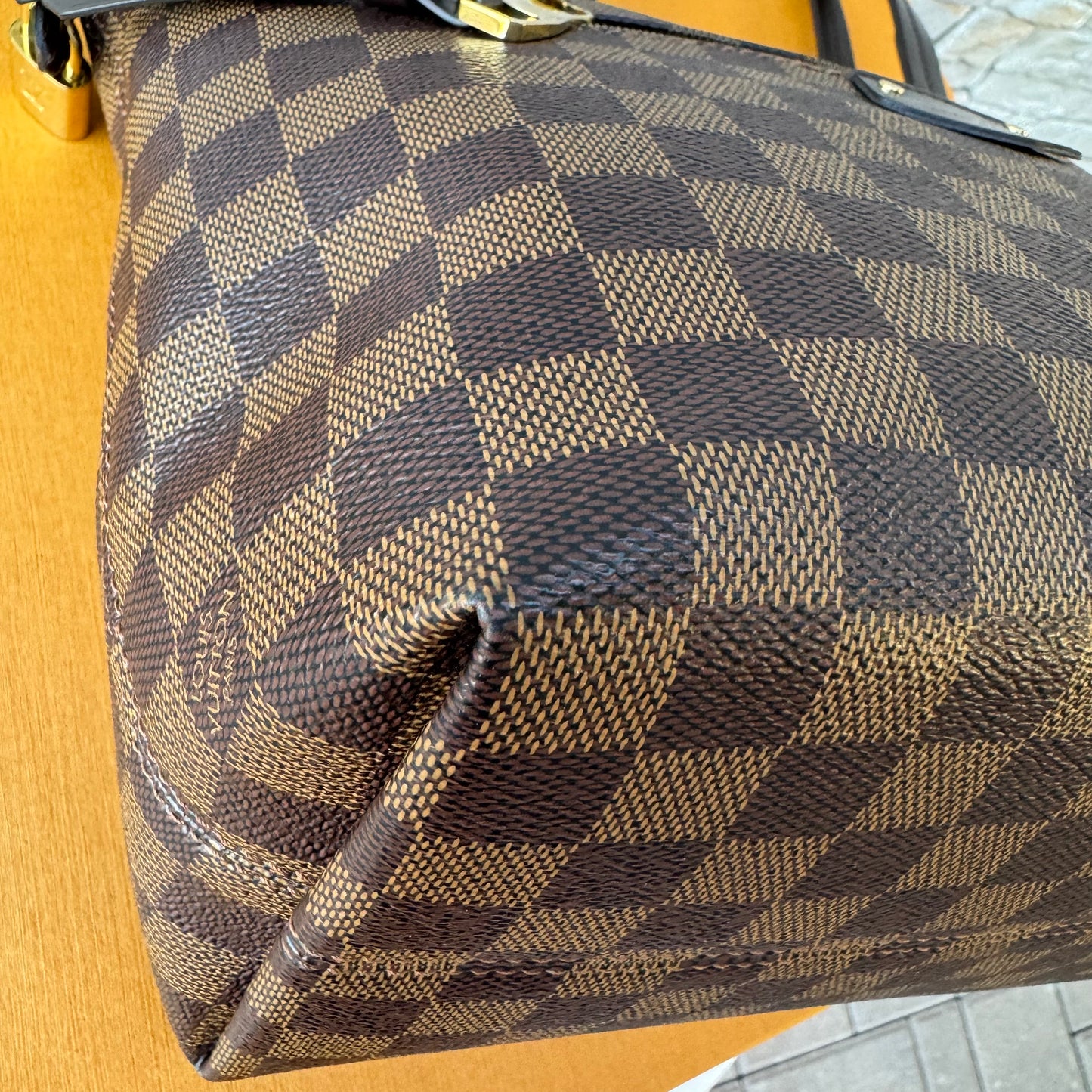 Louis Vuitton Iena PM Damier Ebene Tote