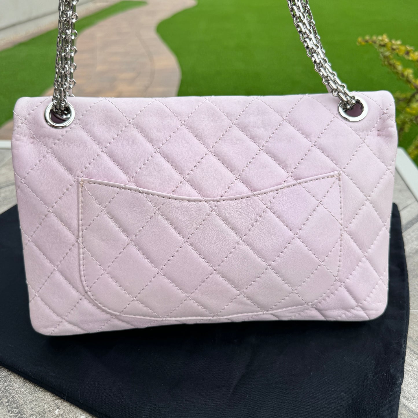 Chanel Reissue 226 Double Flap Calfskin Shoulder Bag