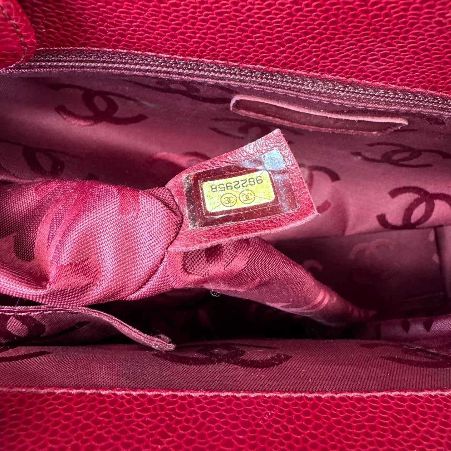 Chanel Caviar CC Turnlock Flap Tote