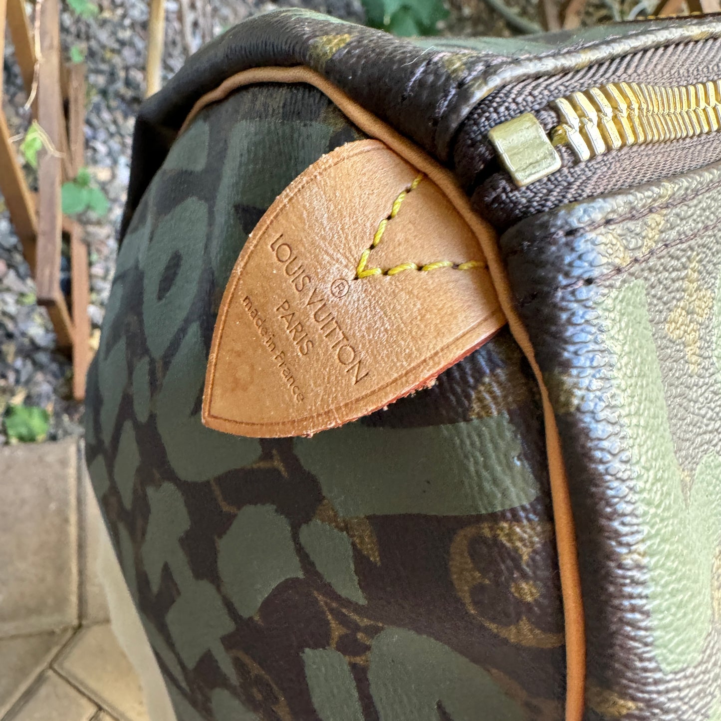 Louis Vuitton Limited Edition Monogram Graffiti 50 Keepall Duffel
