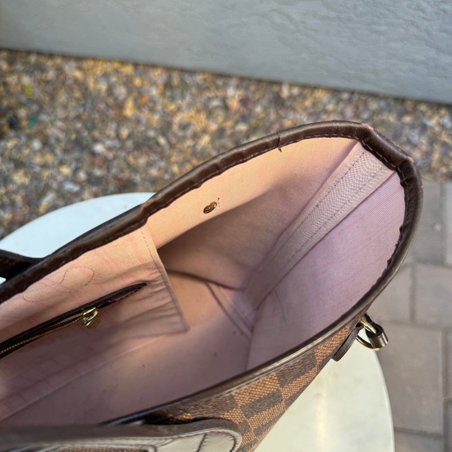 Louis Vuitton Damier Ebene Neverfull MM