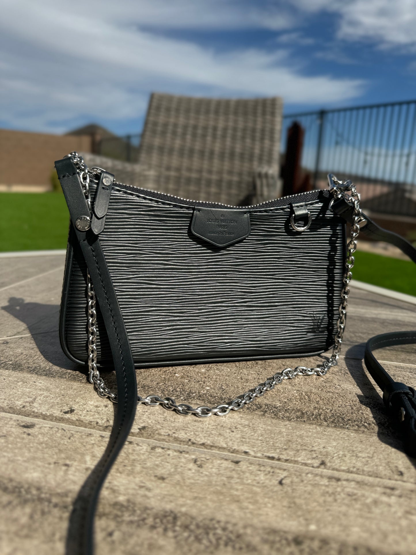 Louis Vuitton Epi Easy Pouch Crossbody