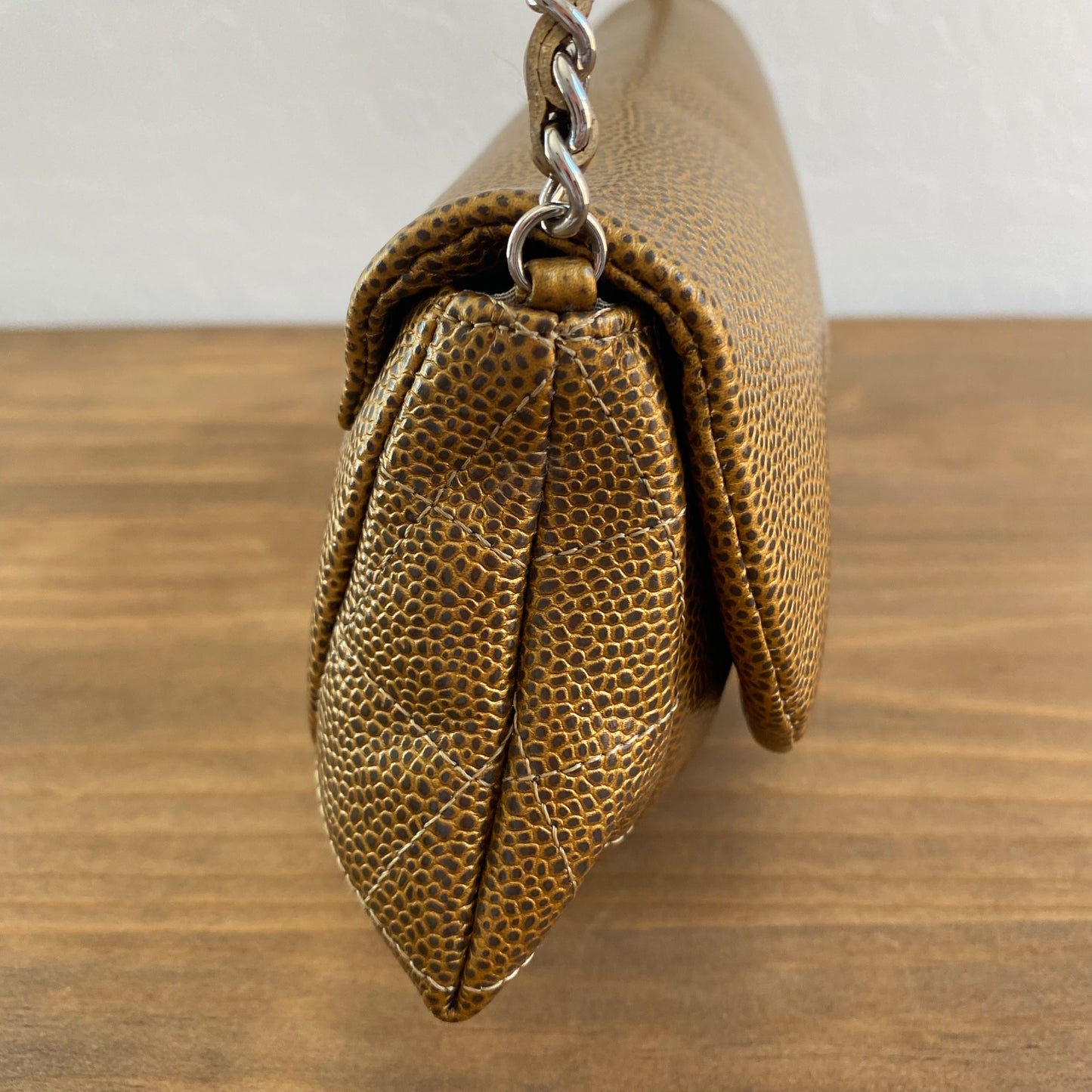 Chanel Caviar Half Moon Crossbody