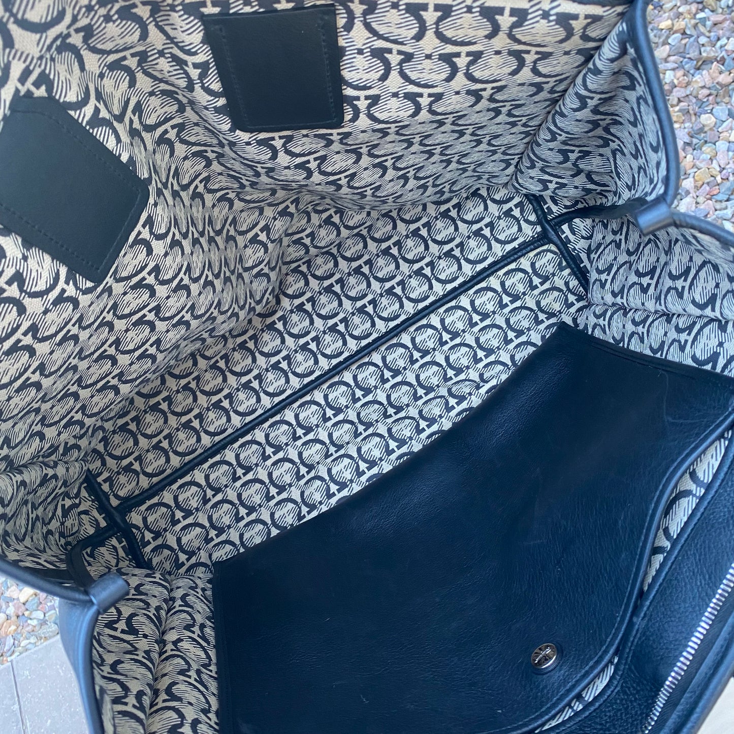 Salvatore Ferragamo Large Soft Leather Tote