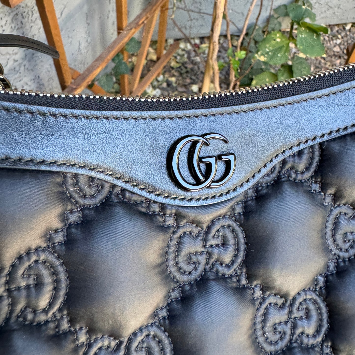 Gucci Matelasse Nylon GG Quilted Crossbody