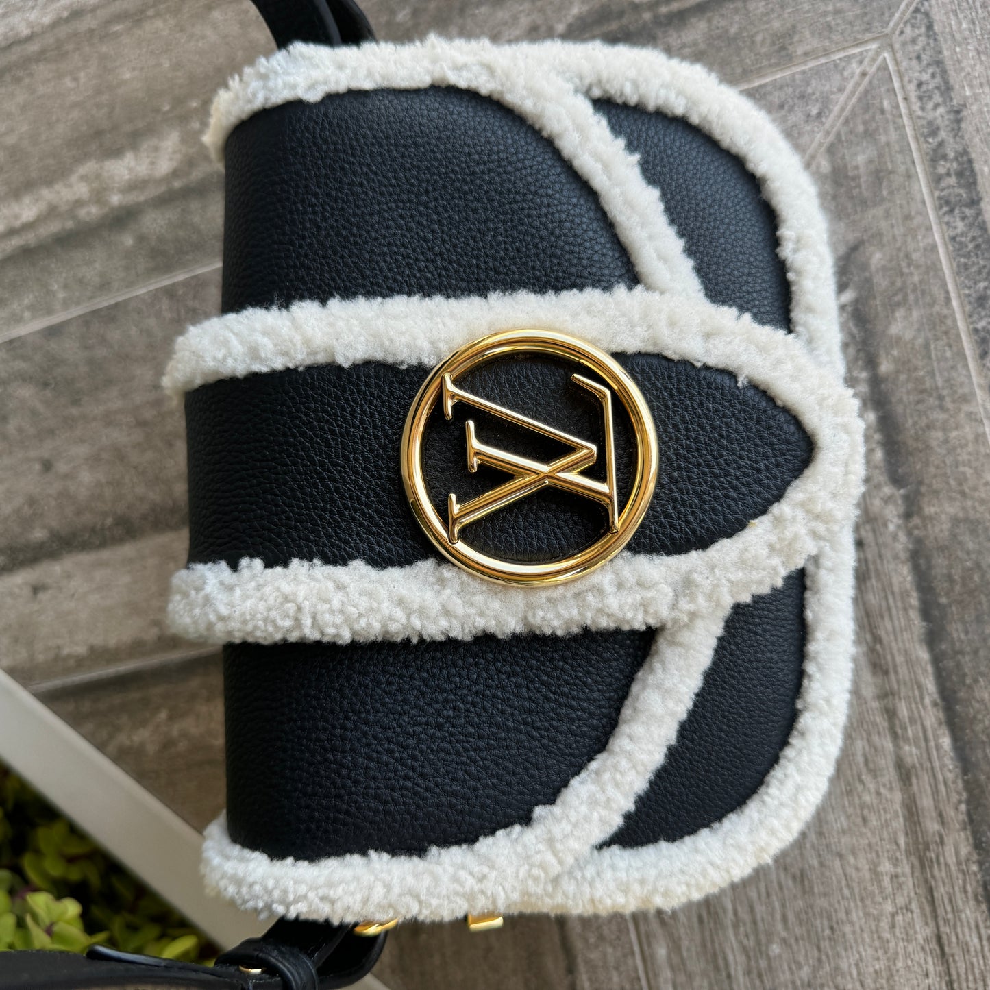 Louis Vuitton Shearling Pont 9 Soft PM