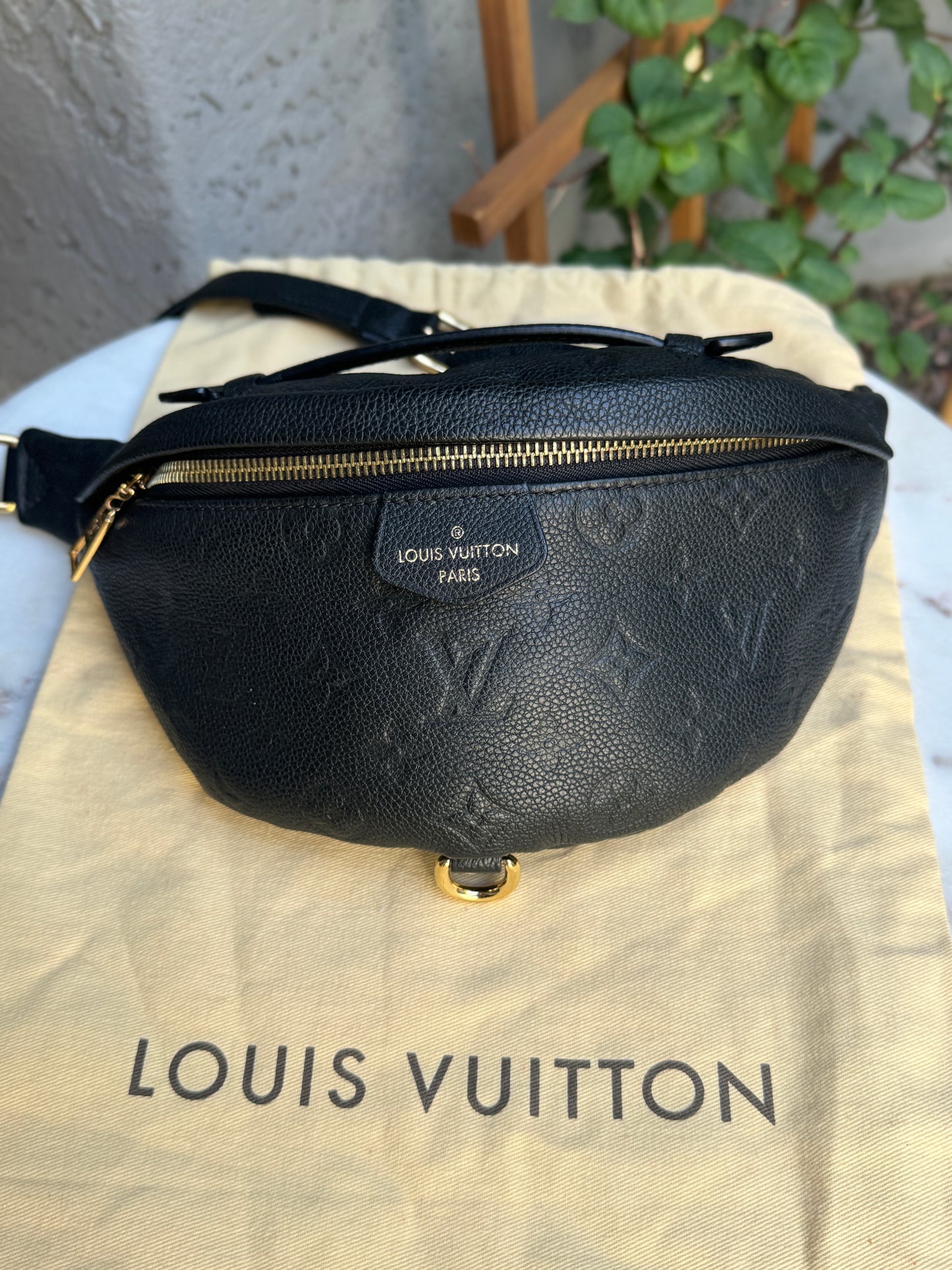 Louis Vuitton Monogram Empreinte Leather Bumbag