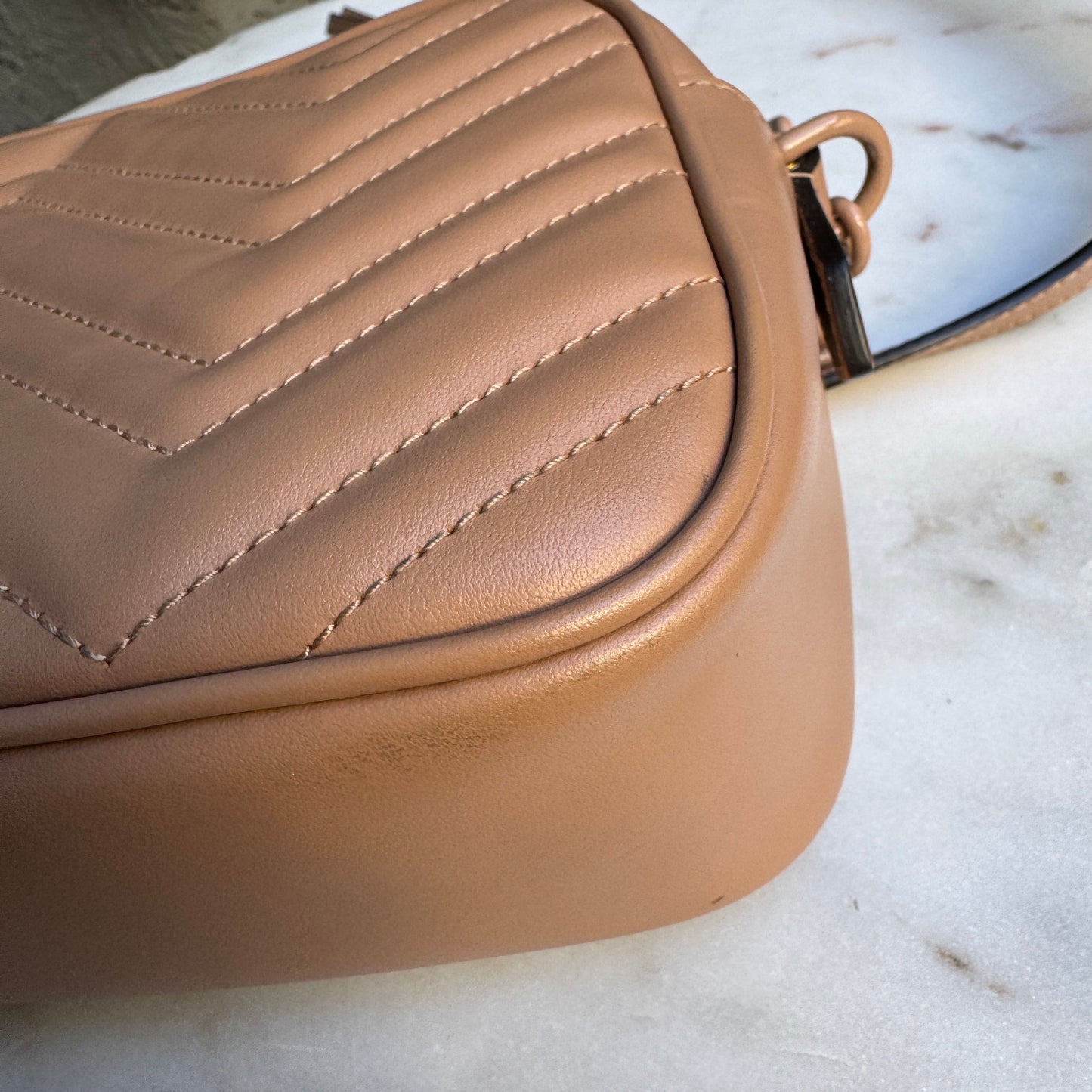 Gucci GG Small Matelassé Marmont Crossbody
