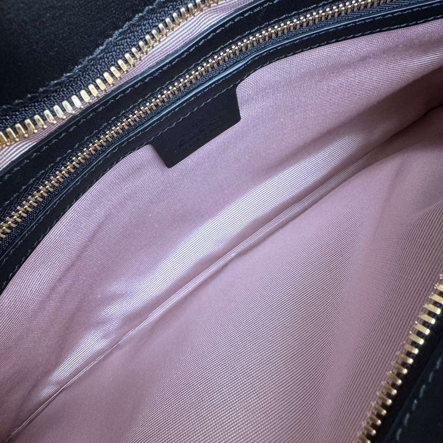 Gucci Arli Leather GG Shoulder Bag