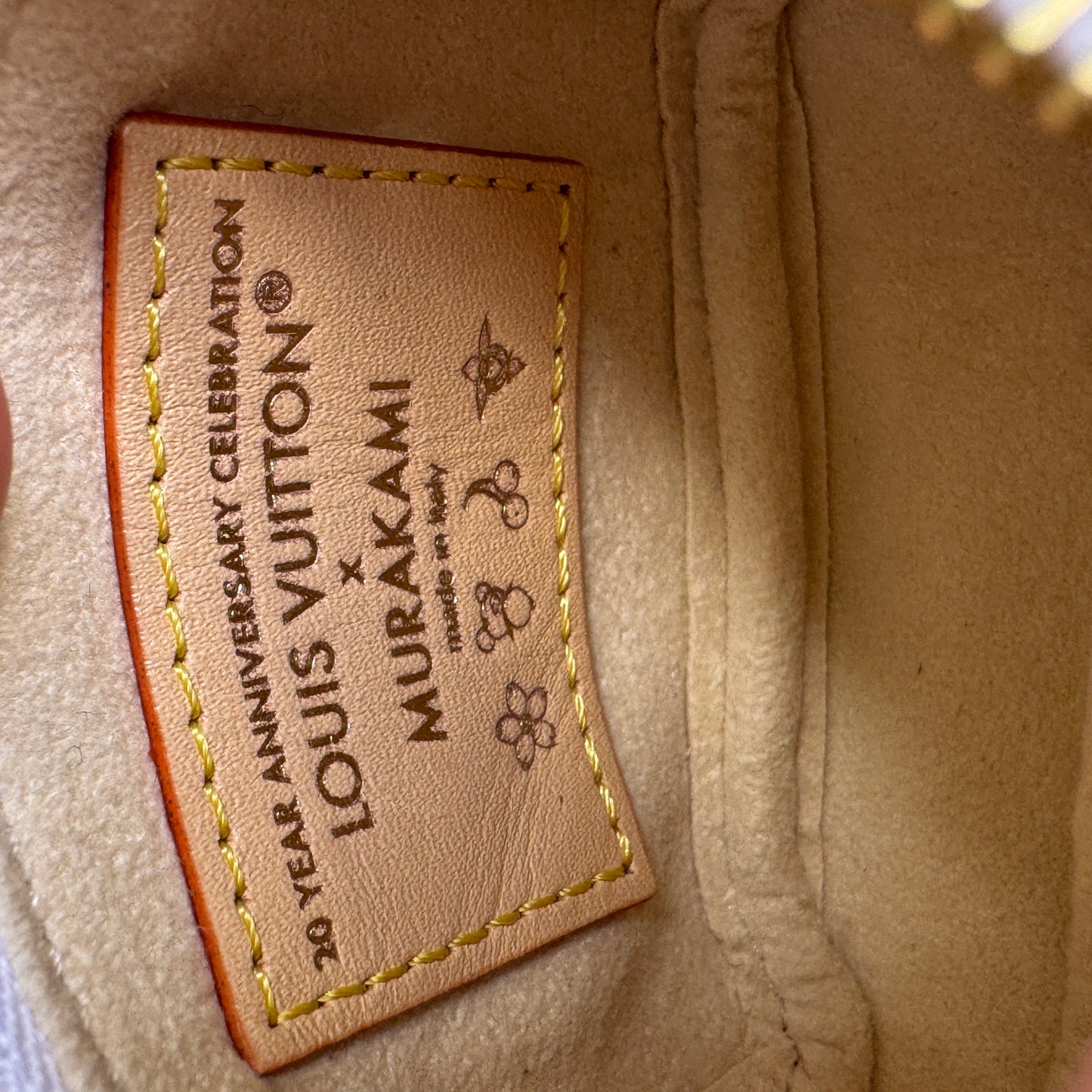 Louis Vuitton x Takashi Murakami Micro Pochette Bag Charm